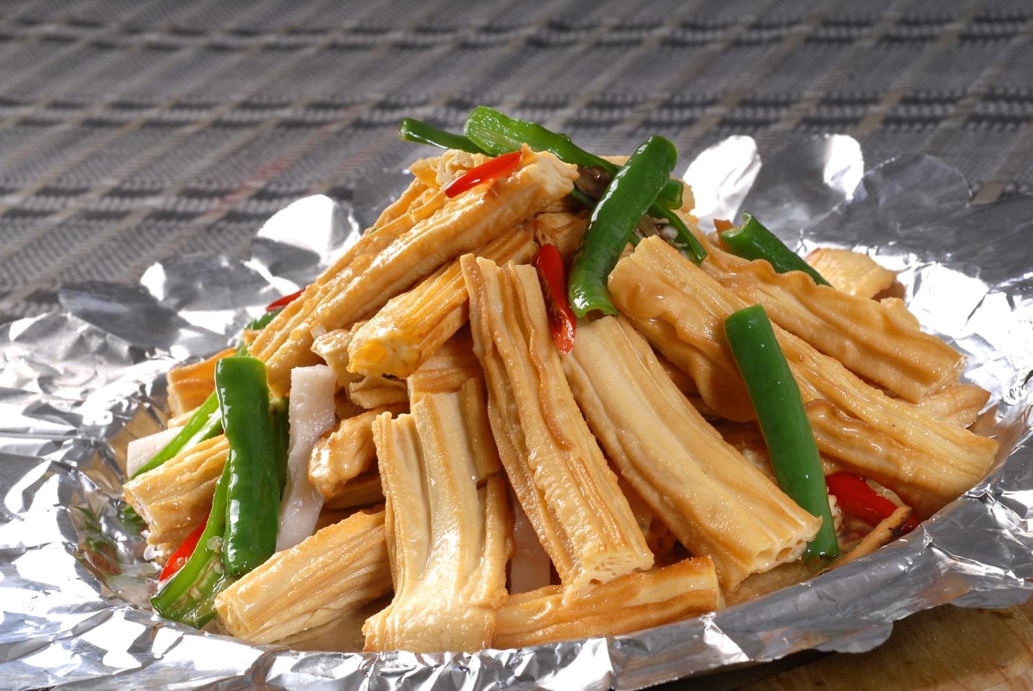 餐饮美食川菜家和腐竹高清图片