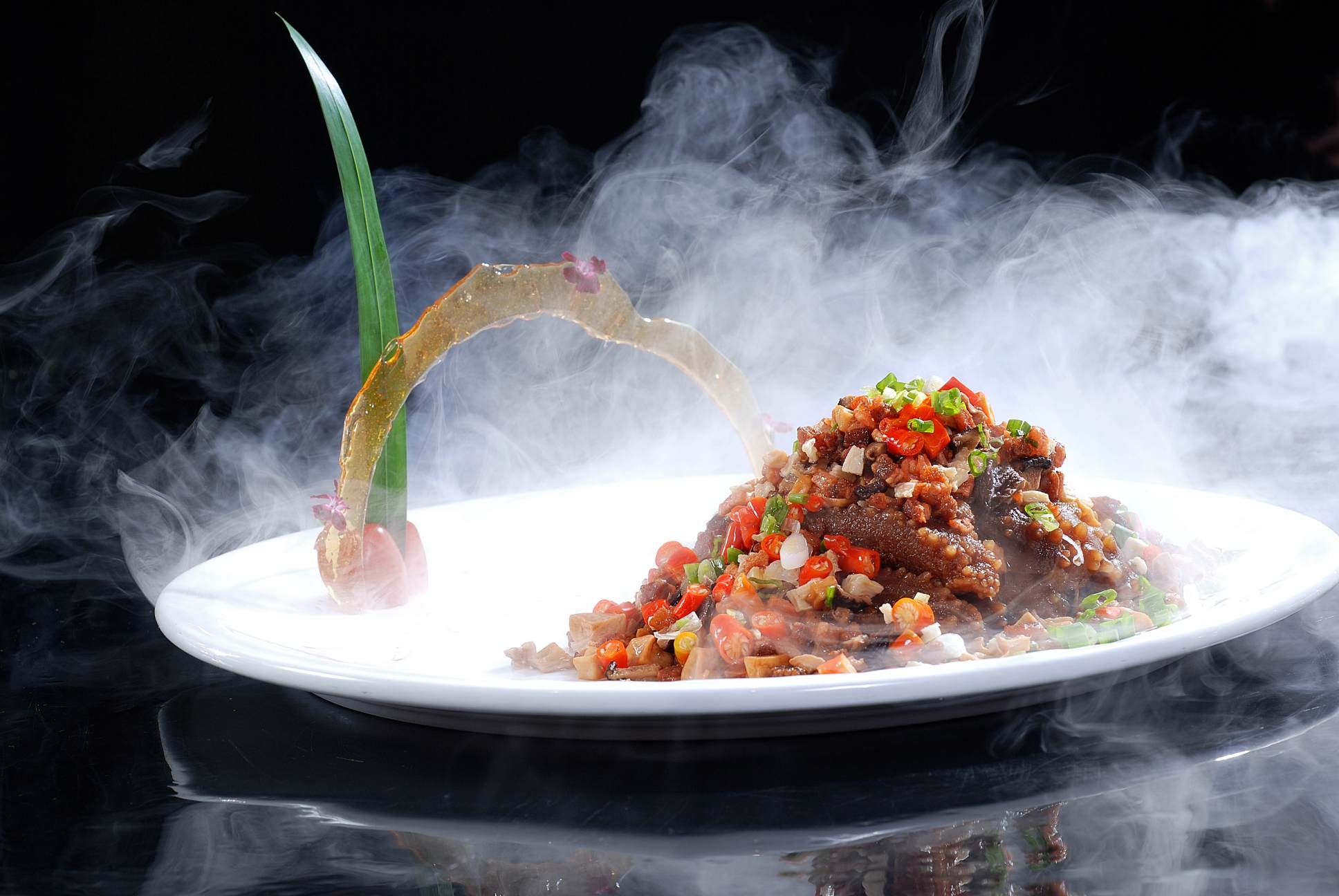 餐饮美食干烧辽参(1)宣传图片灯箱