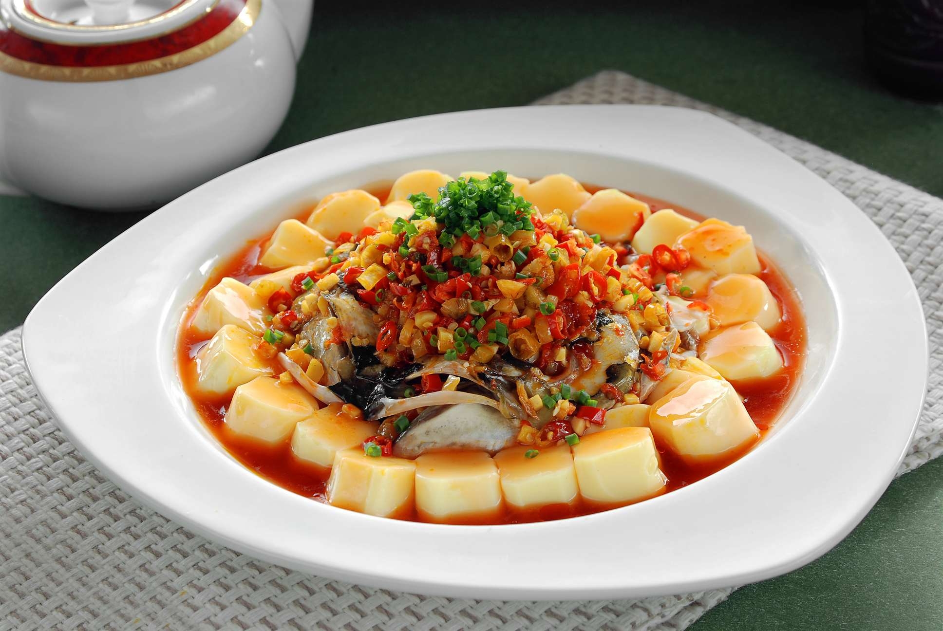 高清图片餐饮美食川菜拆烩鱼腐脑高清图片