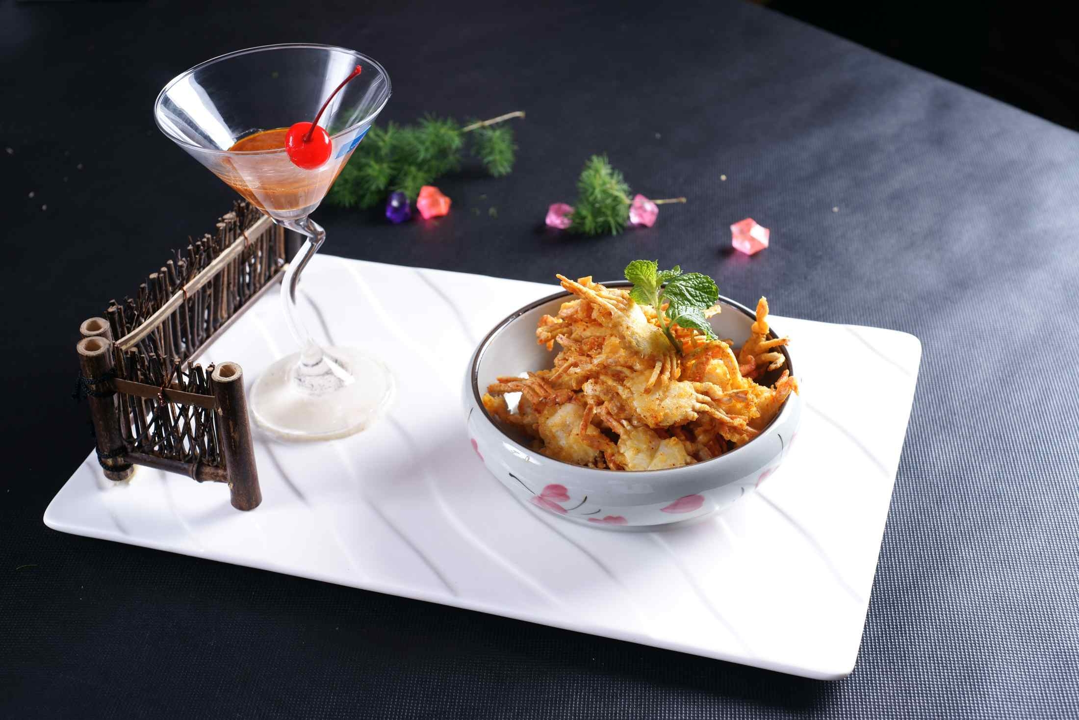 餐饮美食南韩珍珠蟹高清图片