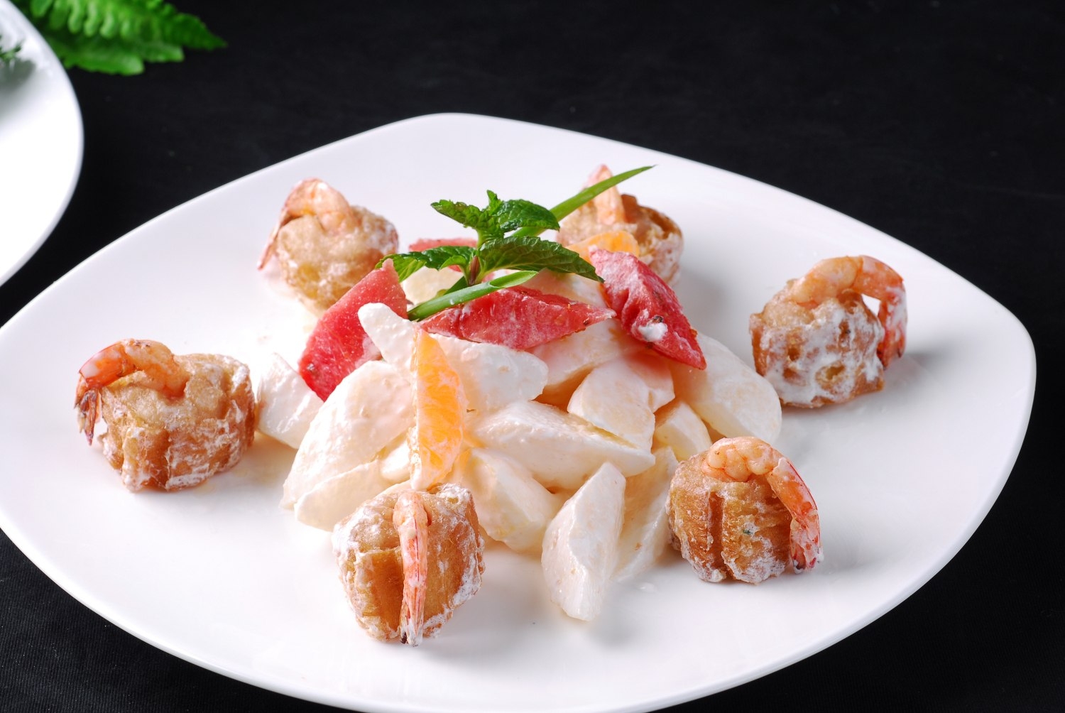 高清图片餐饮美食川菜热菜沙拉油条虾高清图片647