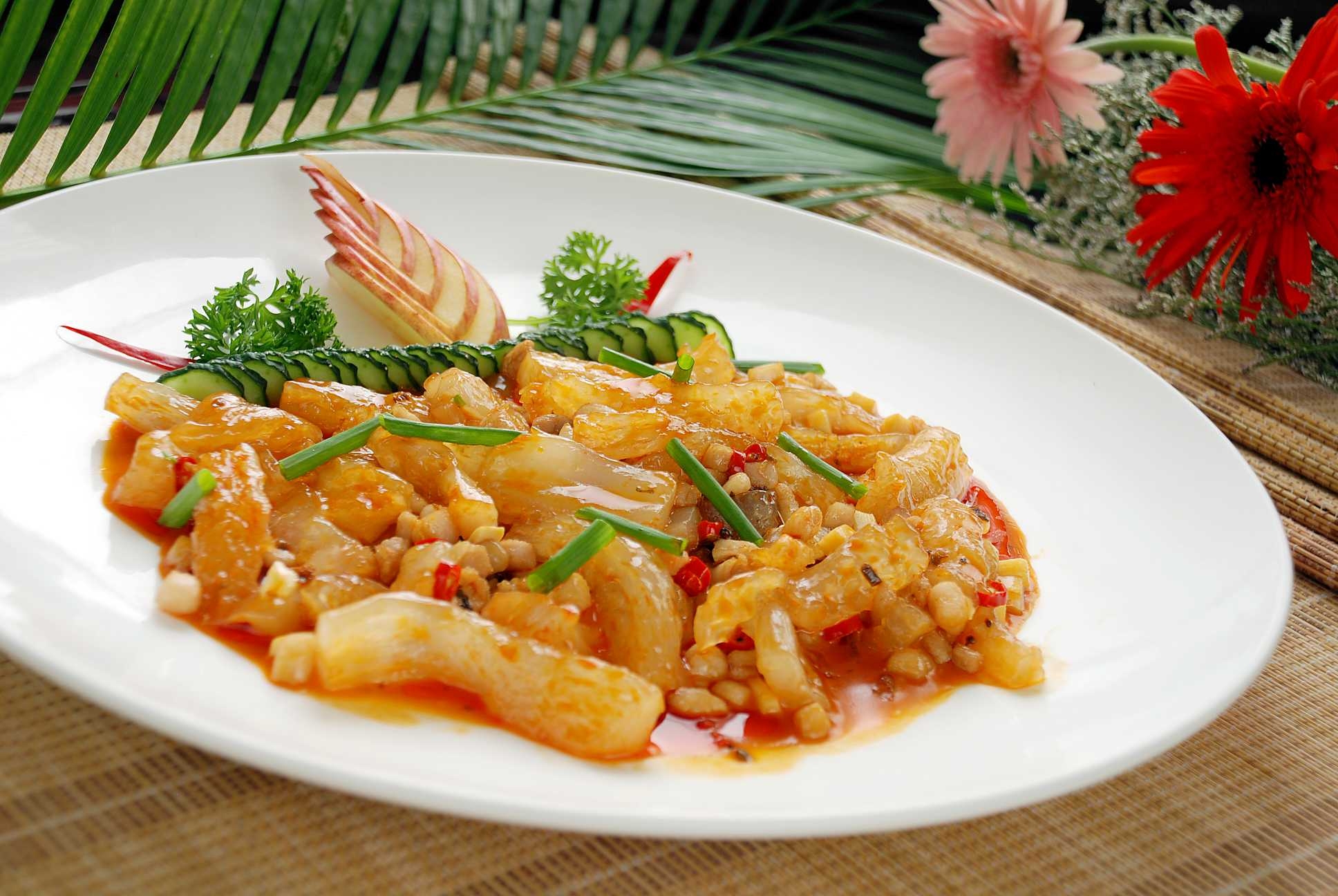 干烧牛筋高清图片