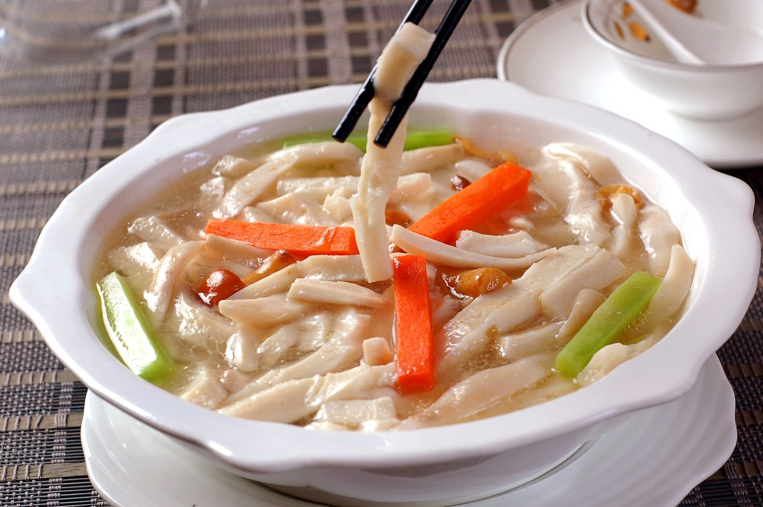 餐饮美食三鲜香豆腐宣传图片灯箱