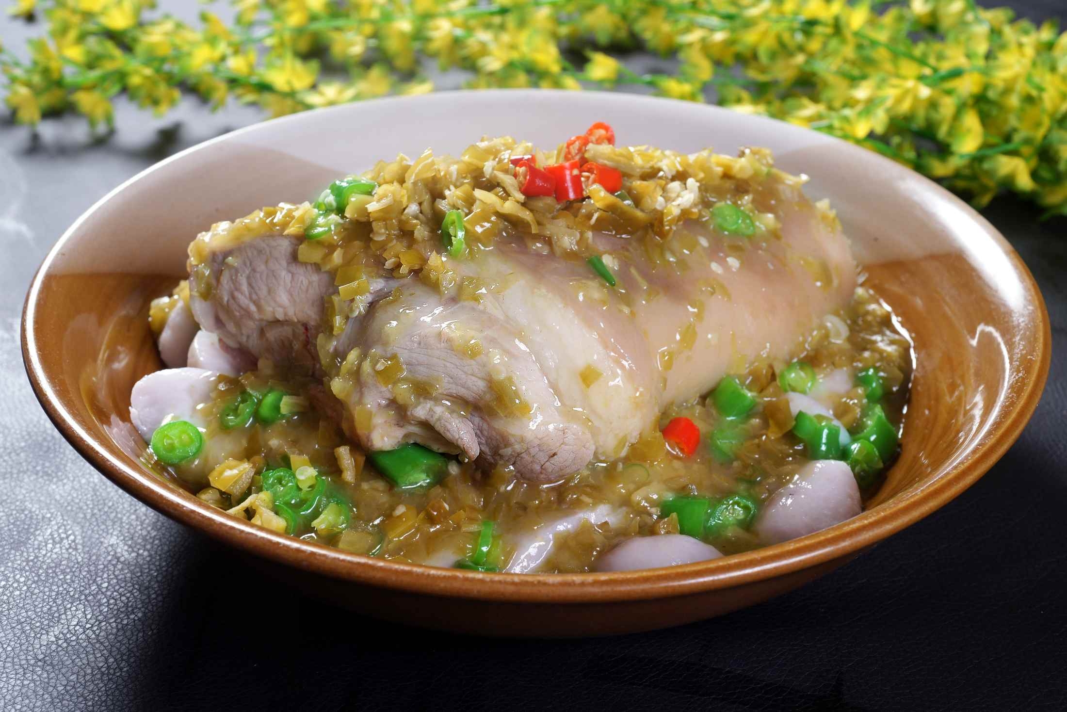 高清图片餐饮美食川菜酱椒芋儿肘高清图片308