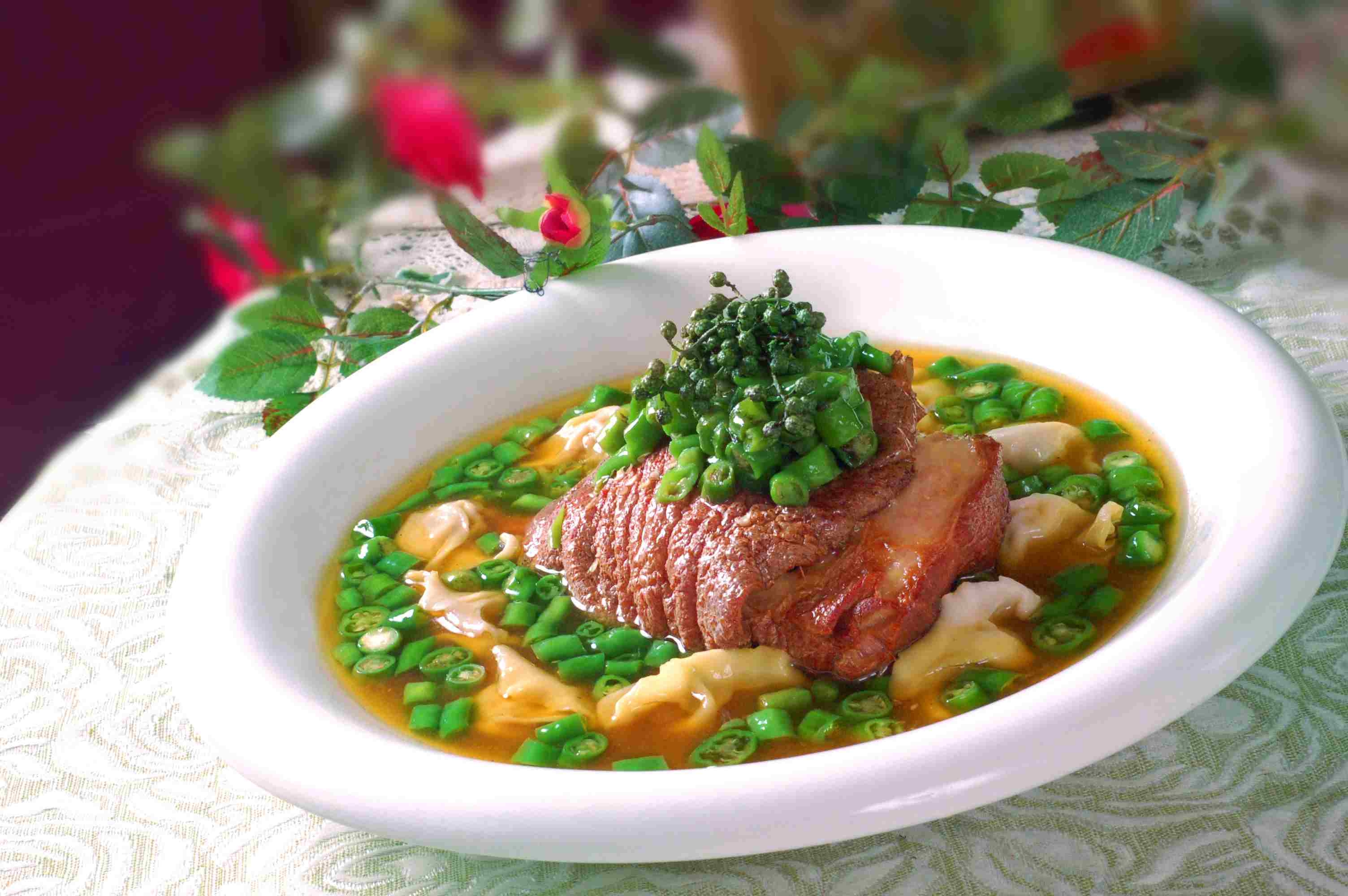 高清图片餐饮美食川菜琥珀水饺肘高清图片217