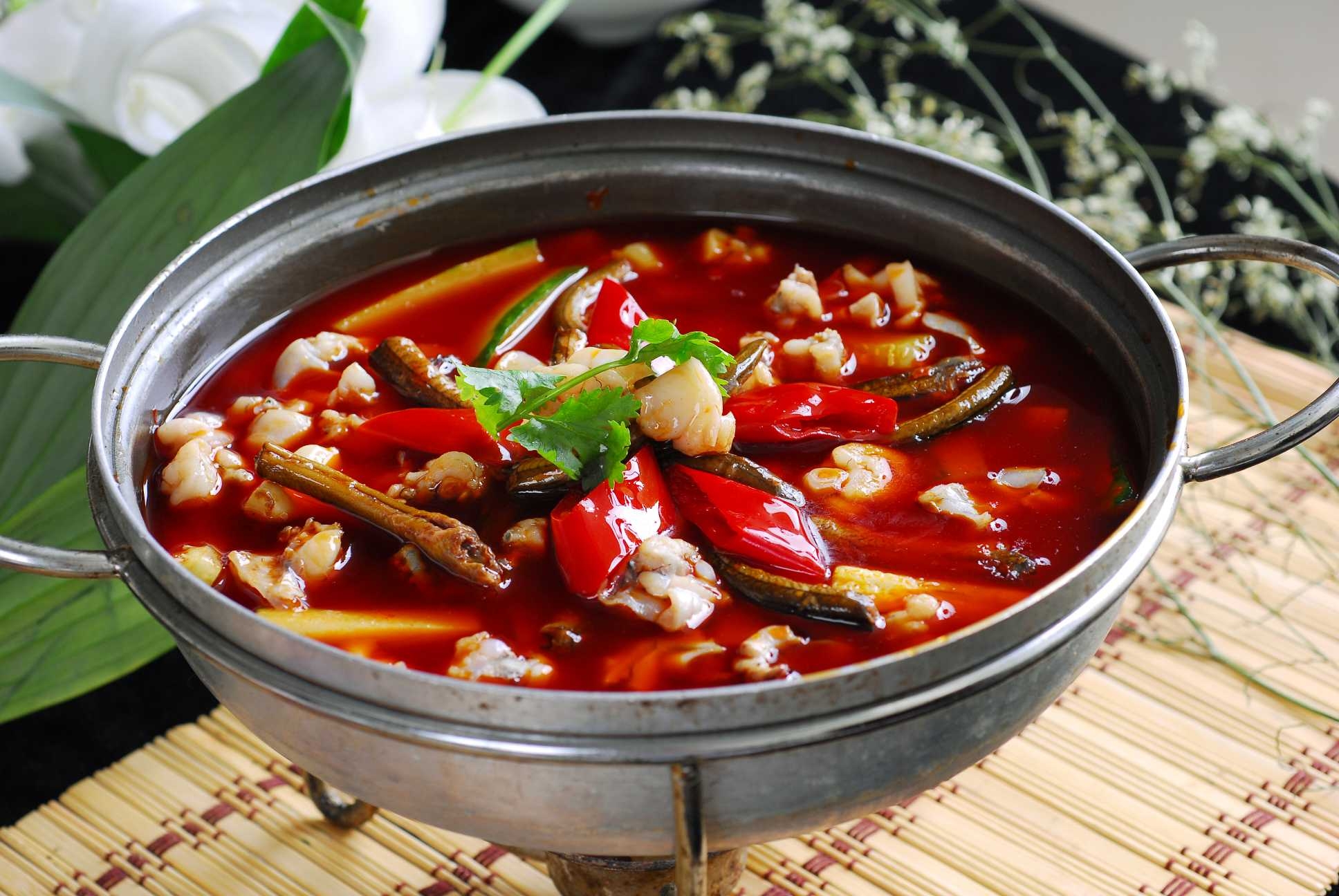 餐饮美食川菜鳝鱼烧牛蛙高清图片751