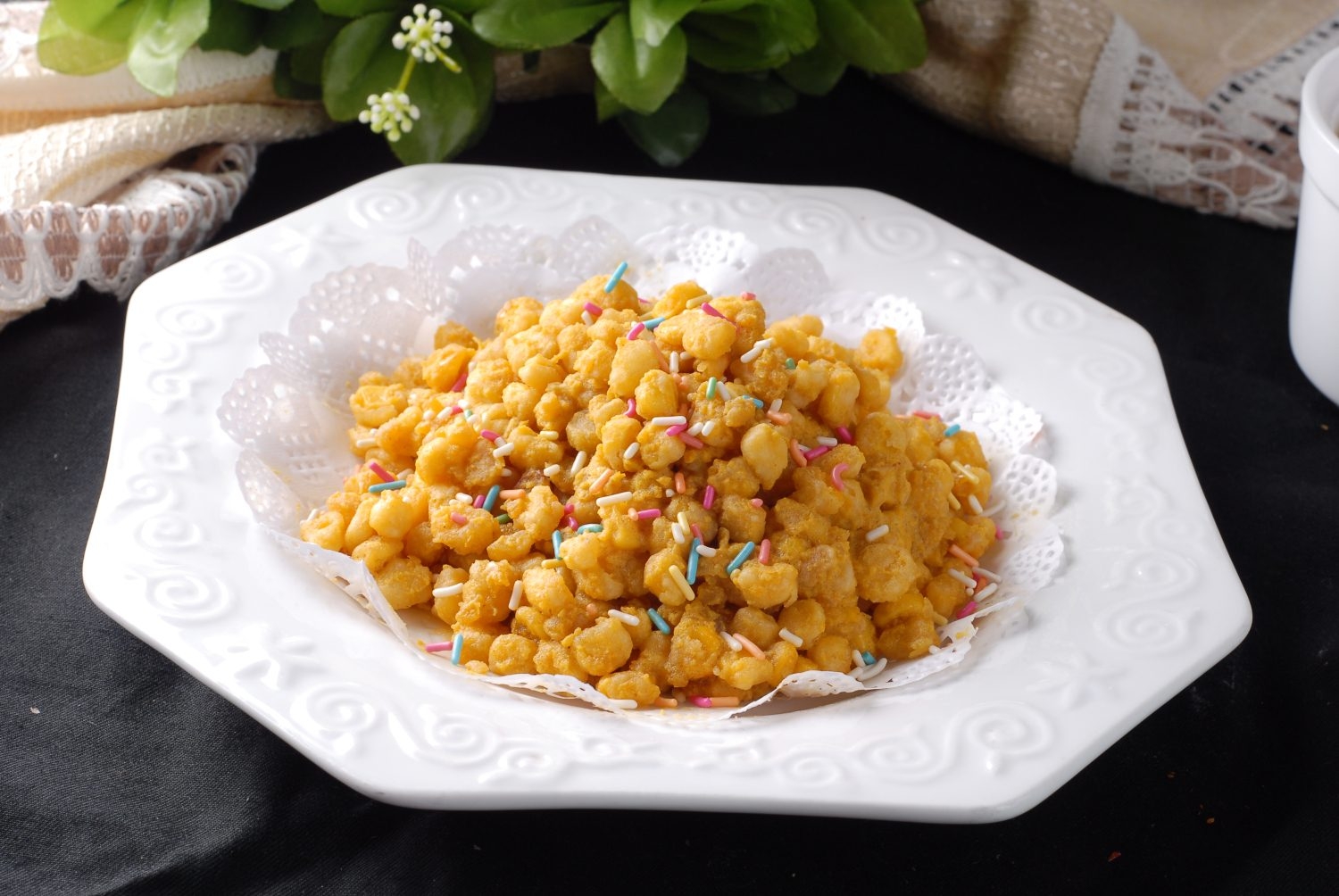 餐饮美食川菜金沙玉米3高清图片