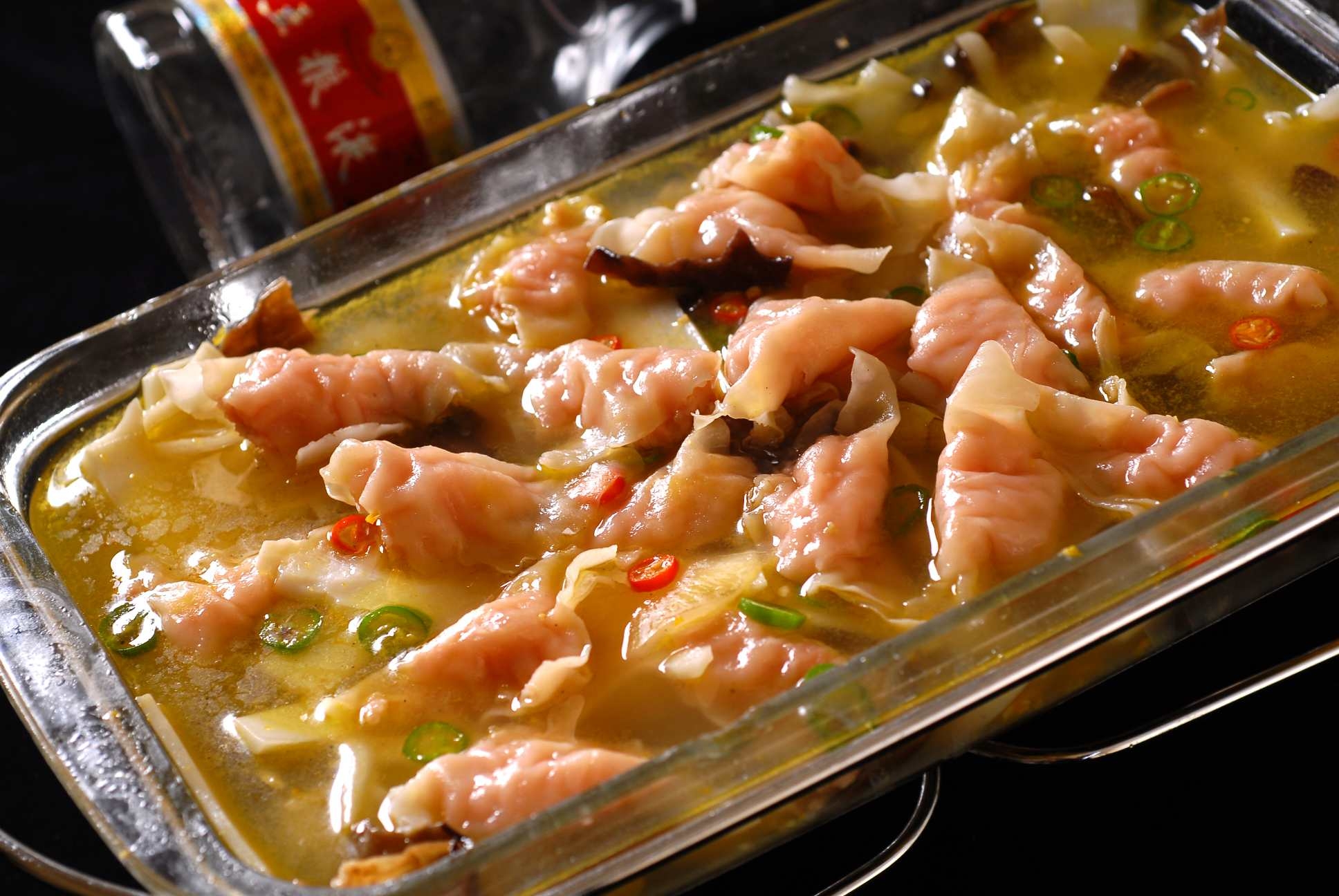 高清图片餐饮美食川菜鲜笋鱼皮饺高清图片832