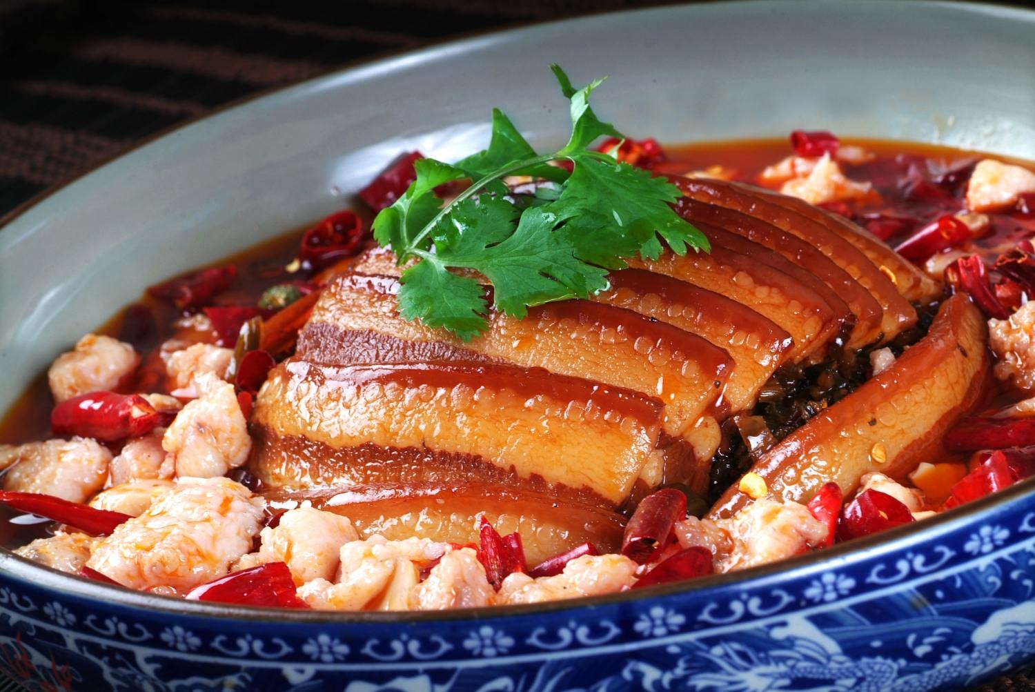 餐饮美食烧白水煮兔宣传图片灯箱