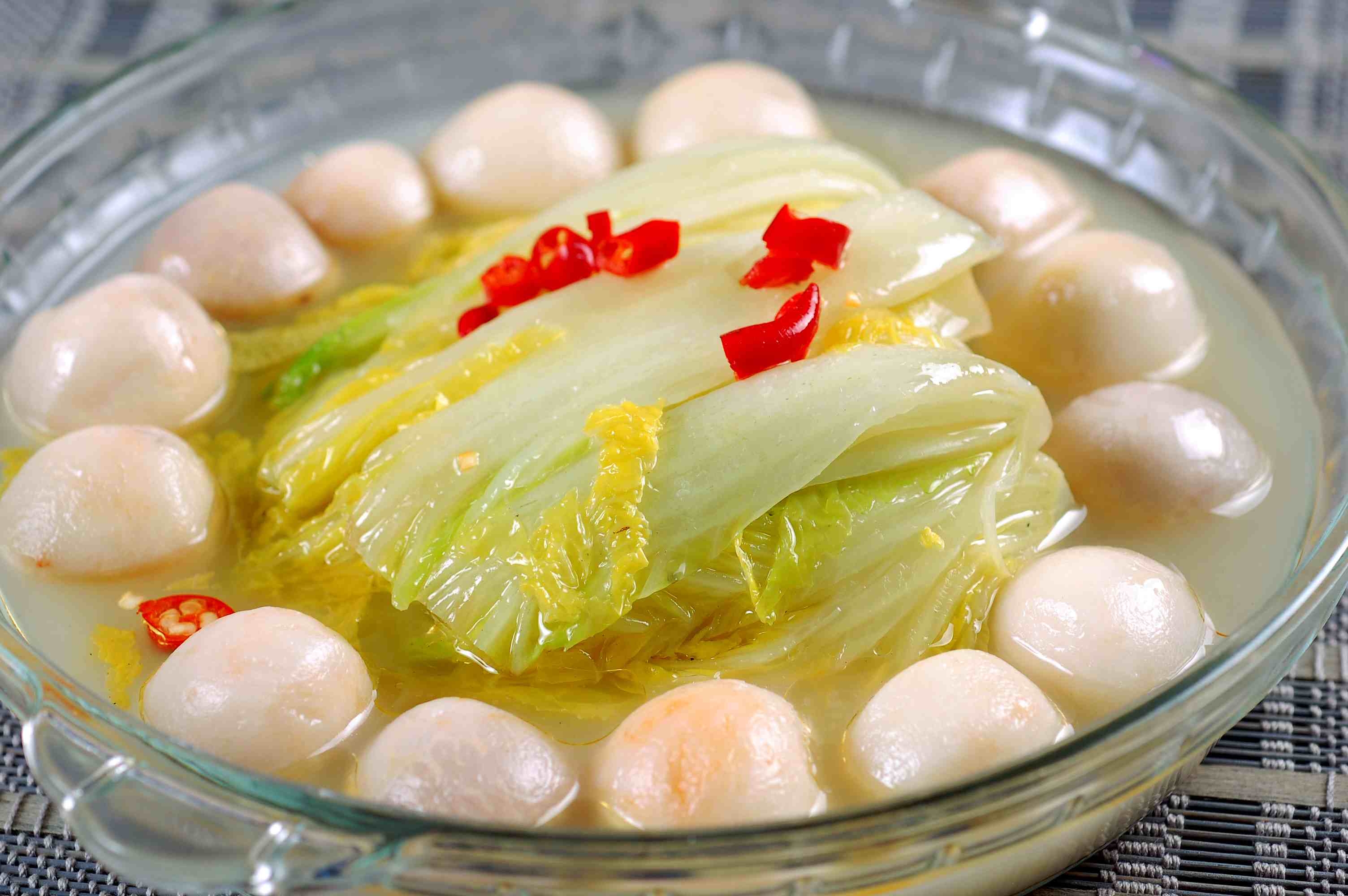 餐饮美食芋儿白菜宣传图片灯箱