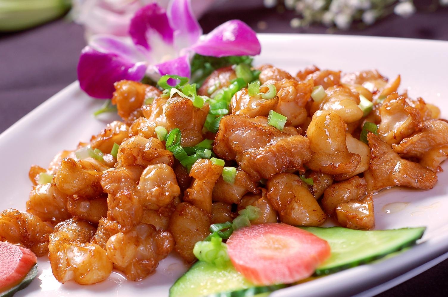 餐饮美食川菜小炒盐焗掌中宝高清图片932