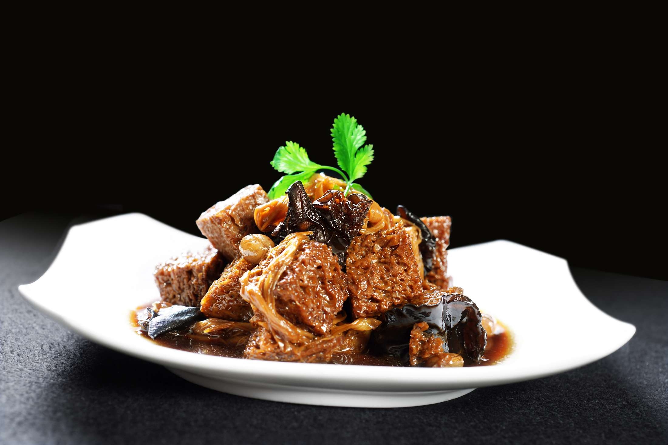 餐饮美食川菜川菜四喜烤尖高清图片