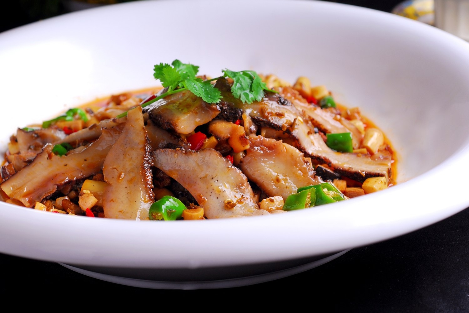 餐饮美食干烧刺参高清图片