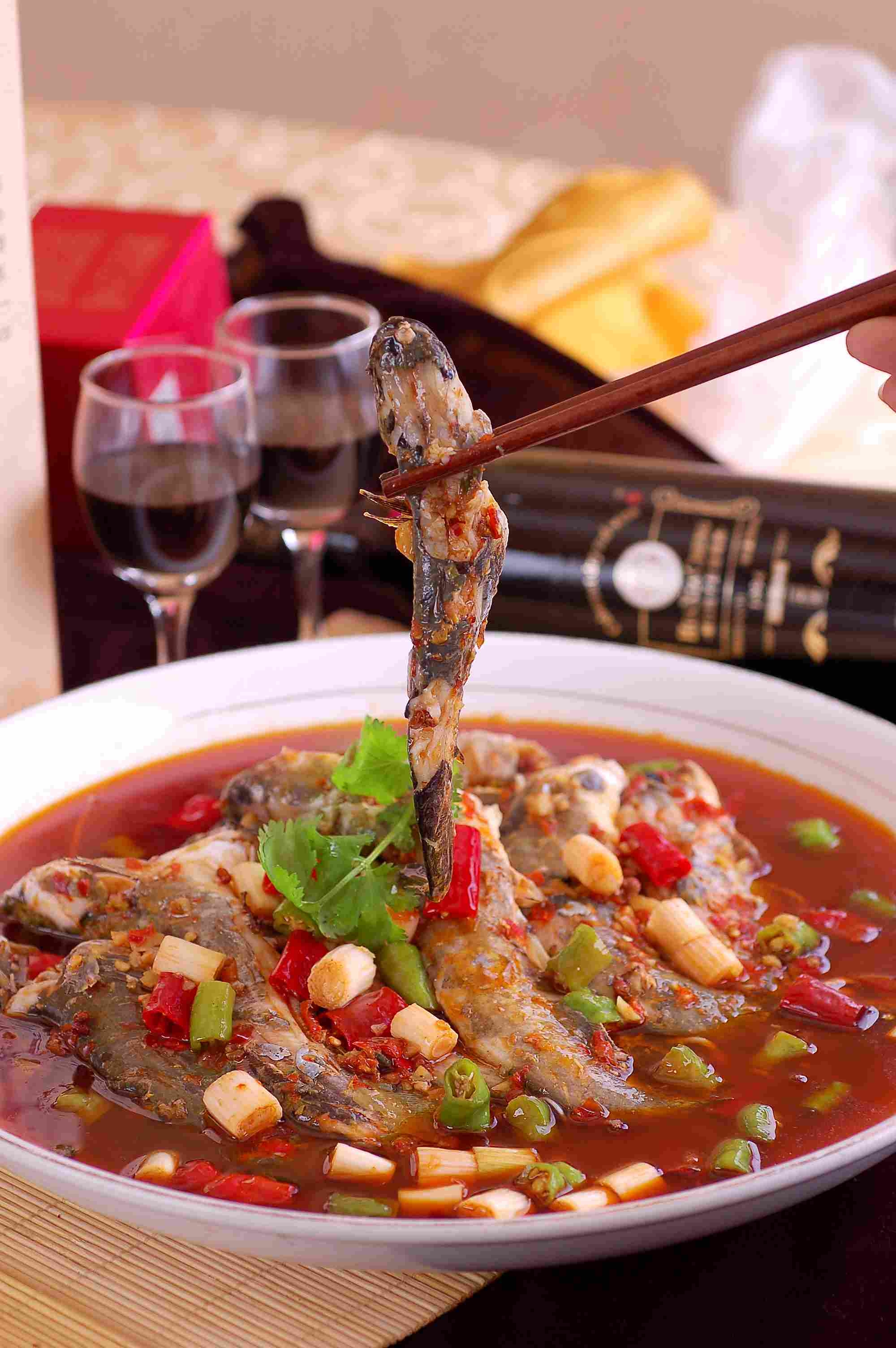 高清图片餐饮美食川菜仔鲢高清图片