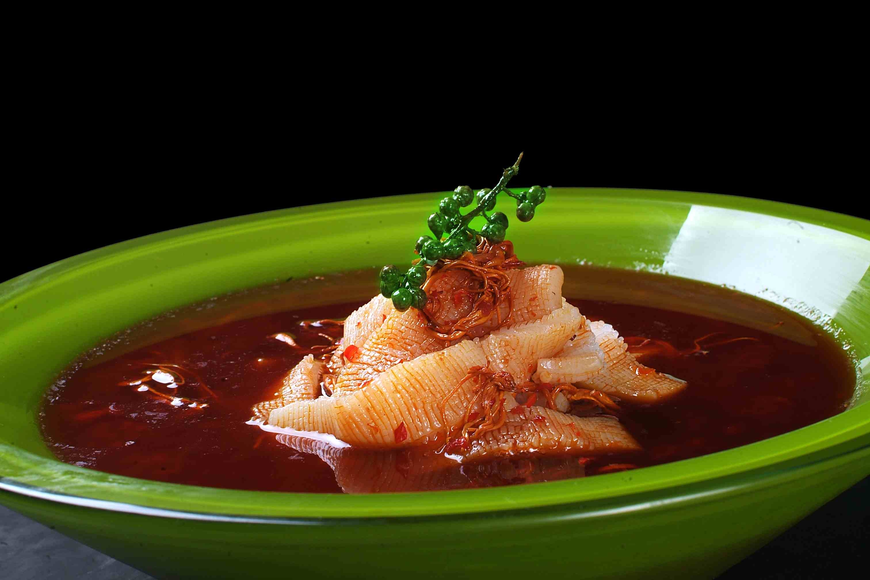 餐饮美食香辣脆玉宣传图片灯箱