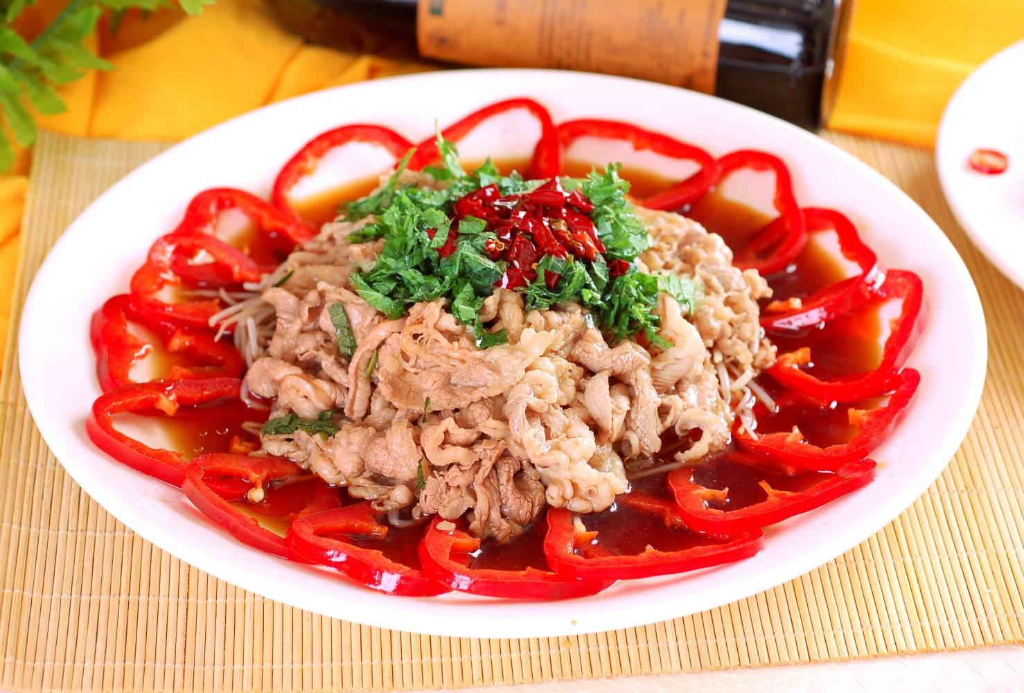 高清图片餐饮美食川菜炝香肥牛高清图片