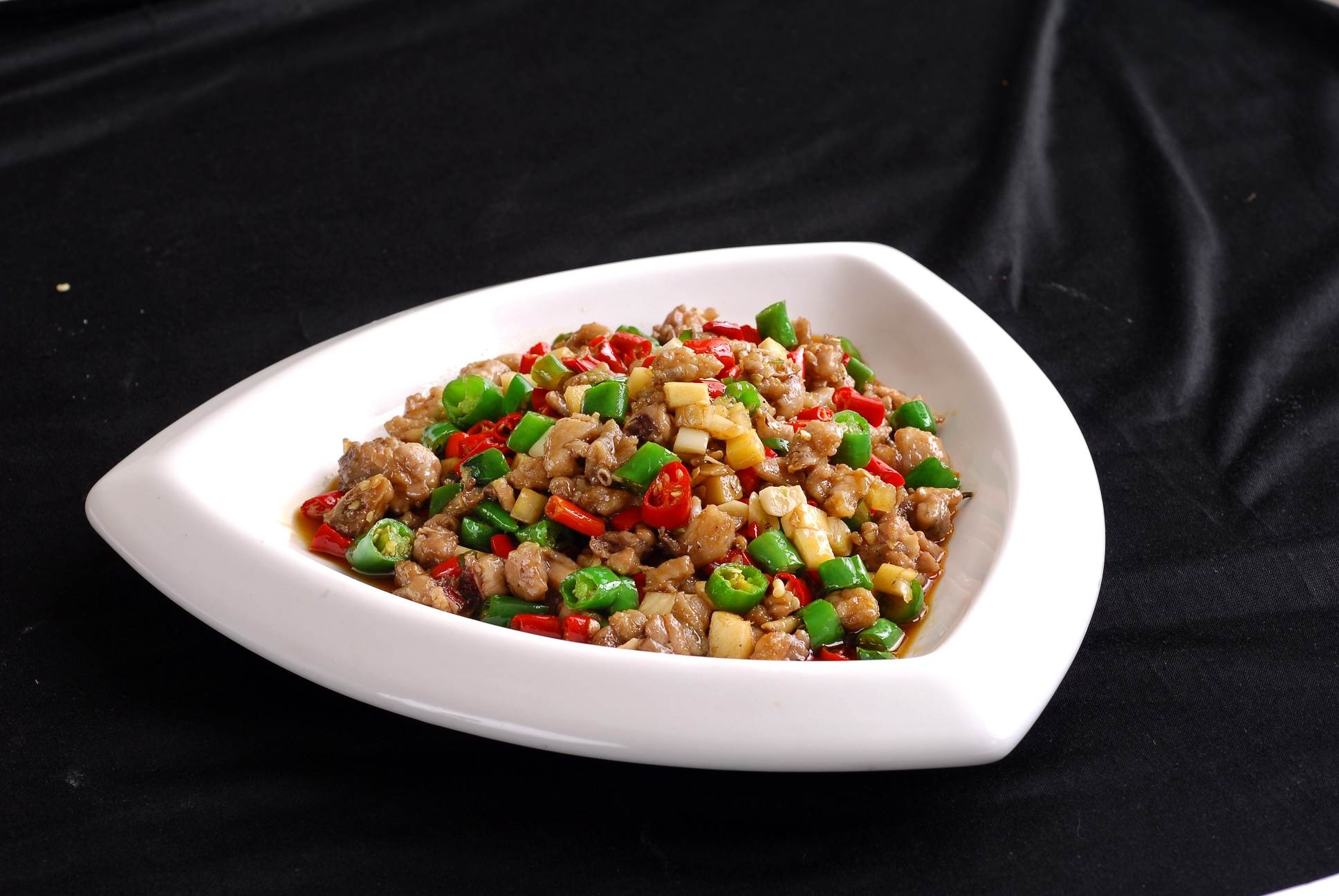 餐饮美食卓越小炒鸡宣传图片灯箱