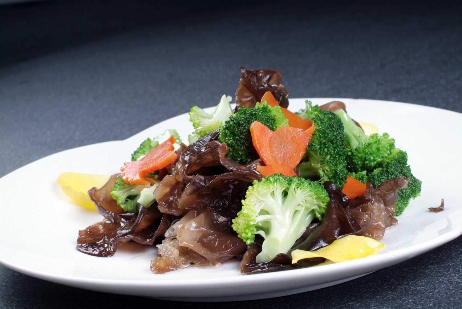 高清图片餐饮美食川菜木耳西兰花高清图片