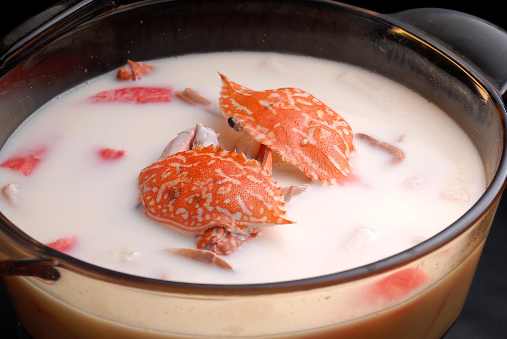 高清图片餐饮美食川菜老豆腐兰花蟹高清图片