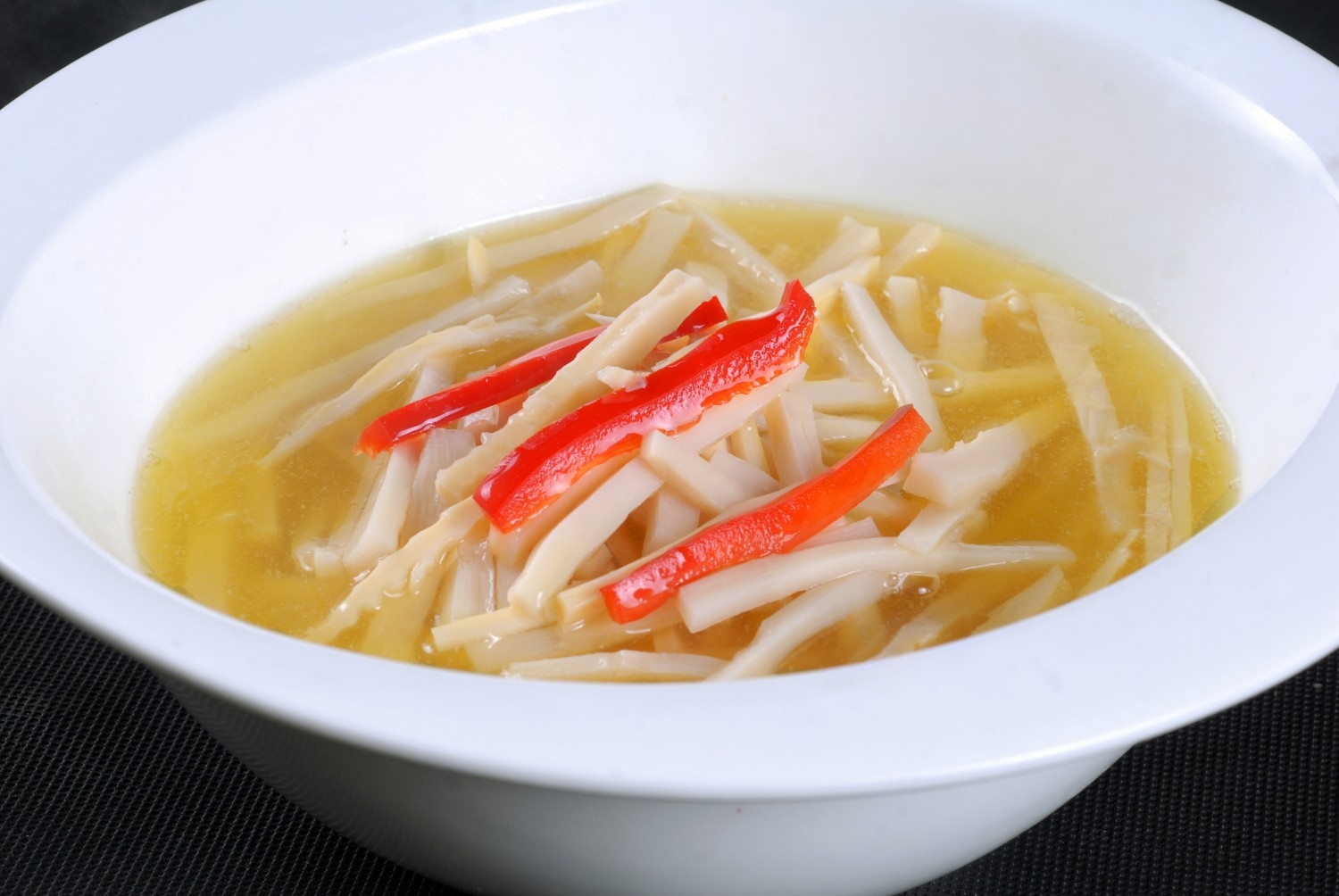 餐饮美食川菜鸡汁脆笋高清图片