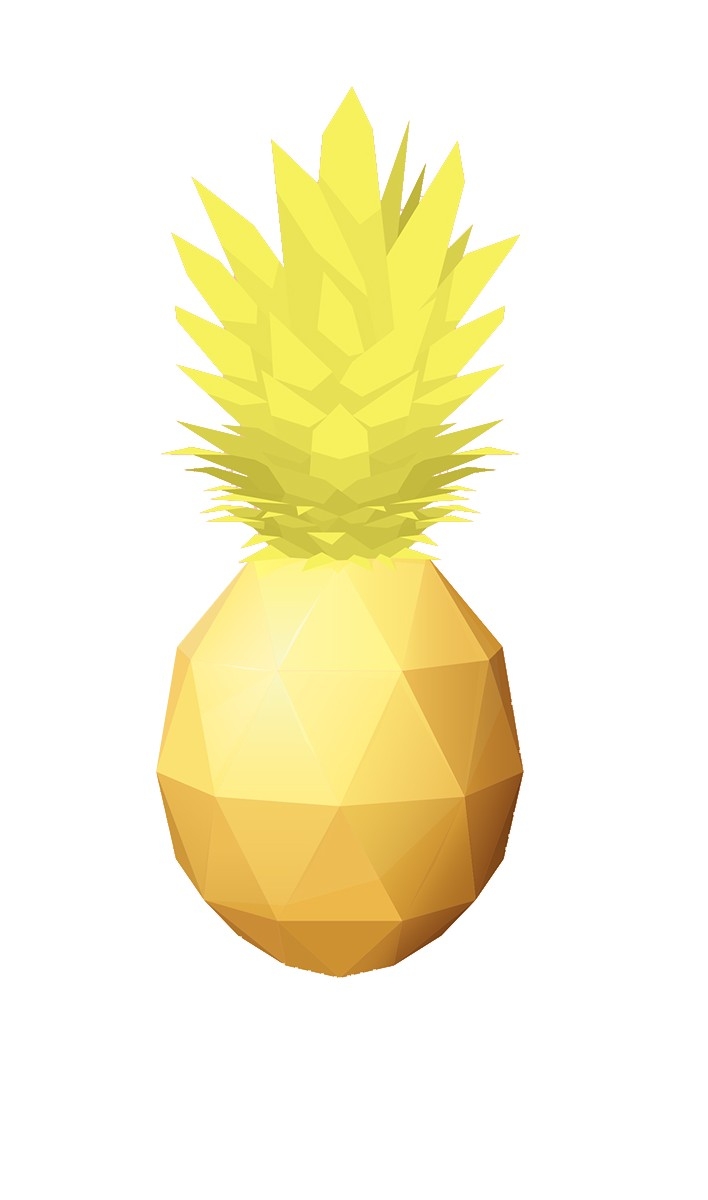 卡通凤梨卡通菠萝免抠透明素材设计图