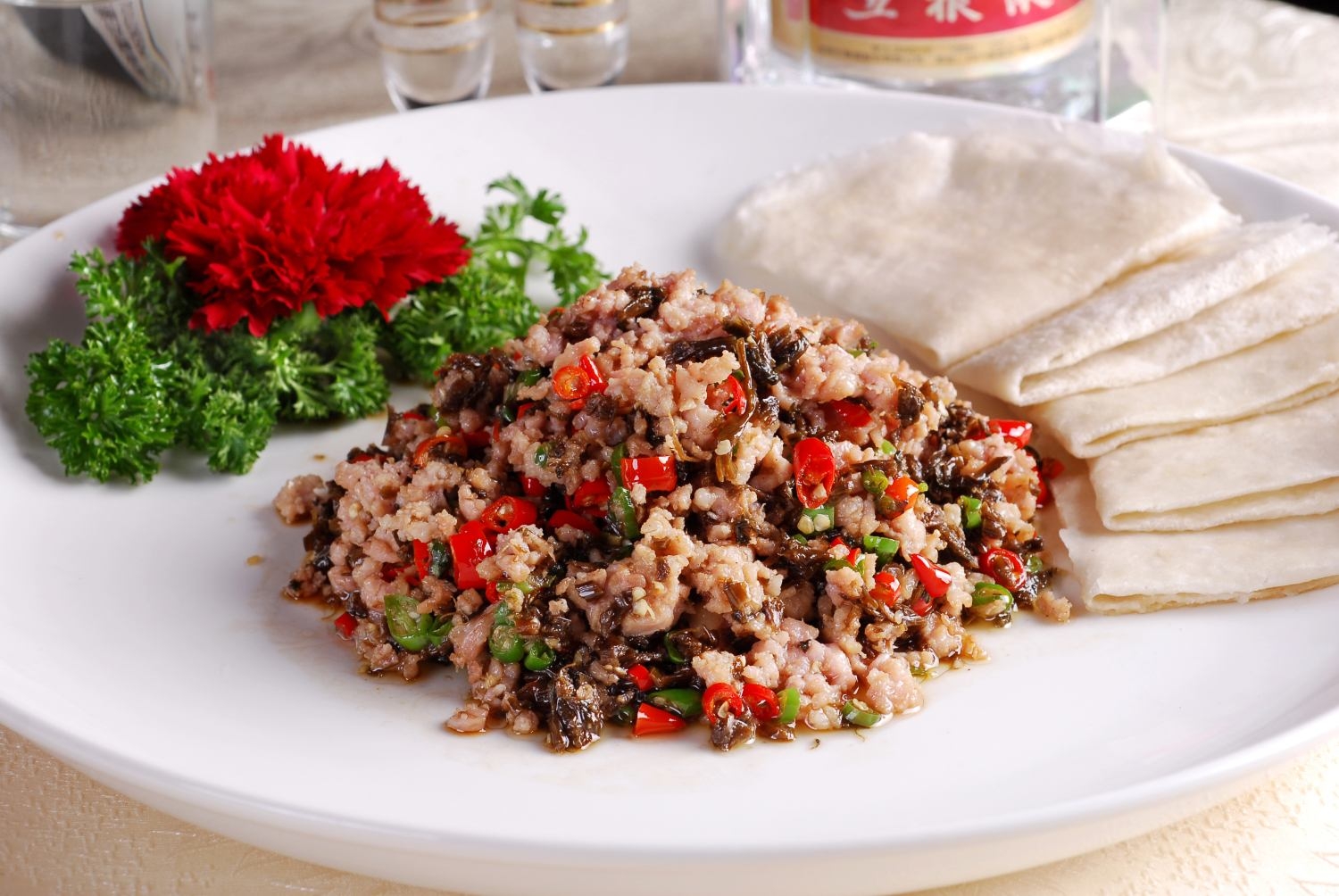 餐饮美食软饼翠米兔高清图片