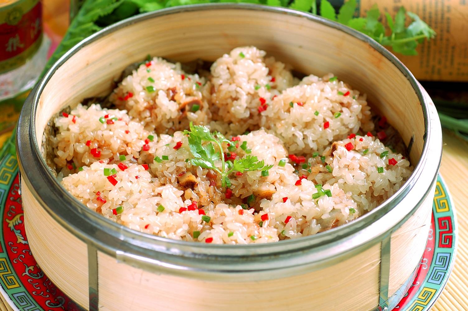 高清图片餐饮美食川菜圆龙糯香骨高清图片