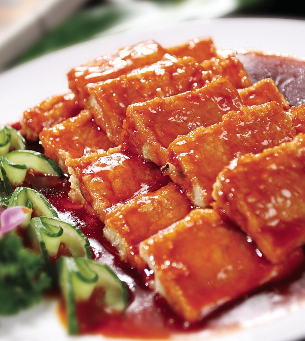 高清图片餐饮美食川菜烧汁煎灵菇夹高清图片721