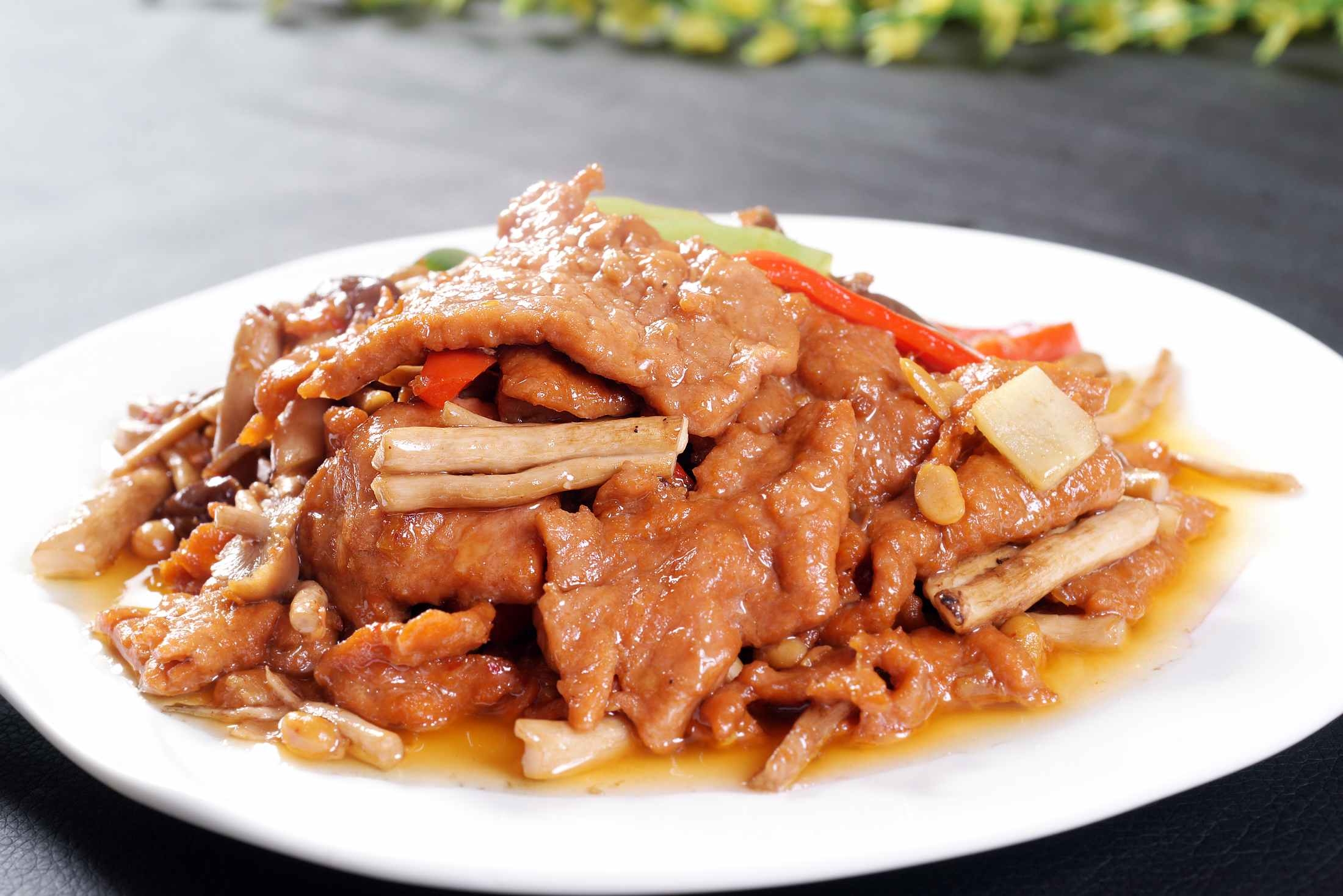 高清图片餐饮美食川菜茶树菇滑牛肉高清图片31