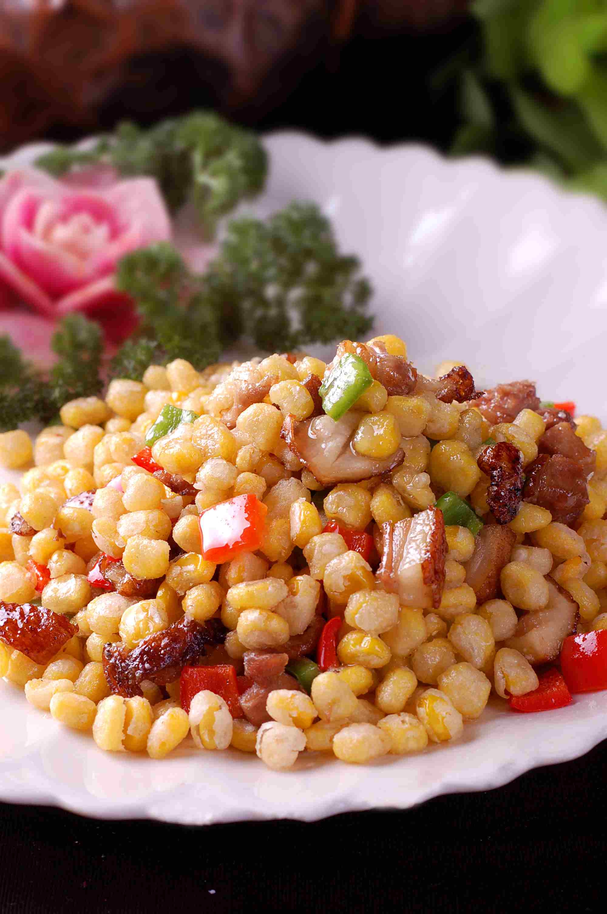 餐饮美食玉香爆鸭粒宣传图片灯箱