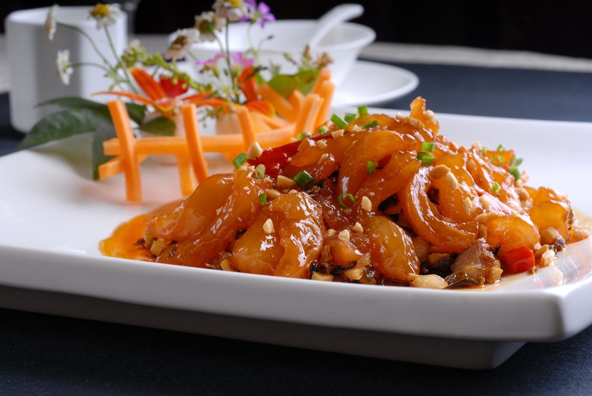 高清图片餐饮美食川菜麦包驴筋高清图片