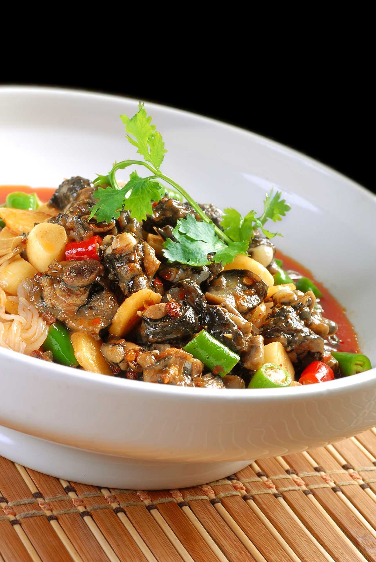 高清图片餐饮美食川菜热庄子风味鸡高清图片706