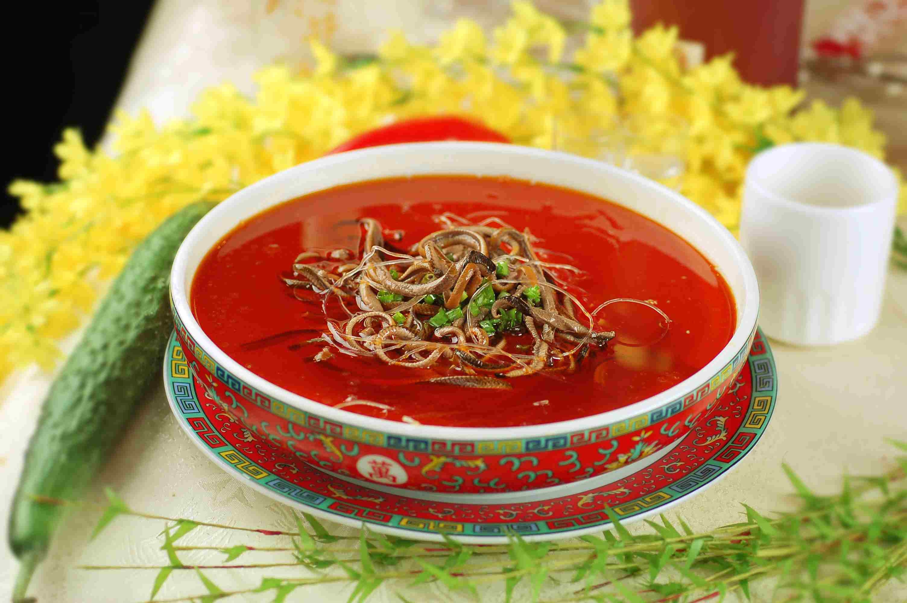 高清图片餐饮美食川菜鳝鱼粉丝高清图片