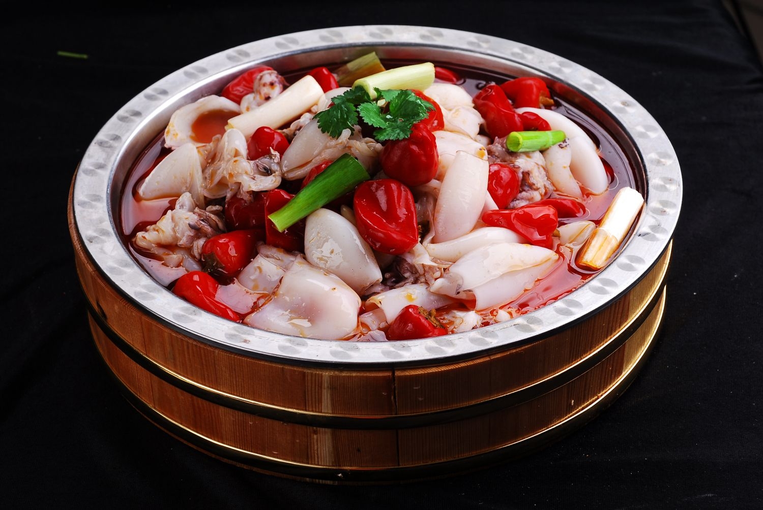 高清图片餐饮美食川菜泡椒墨鱼仔高清图片