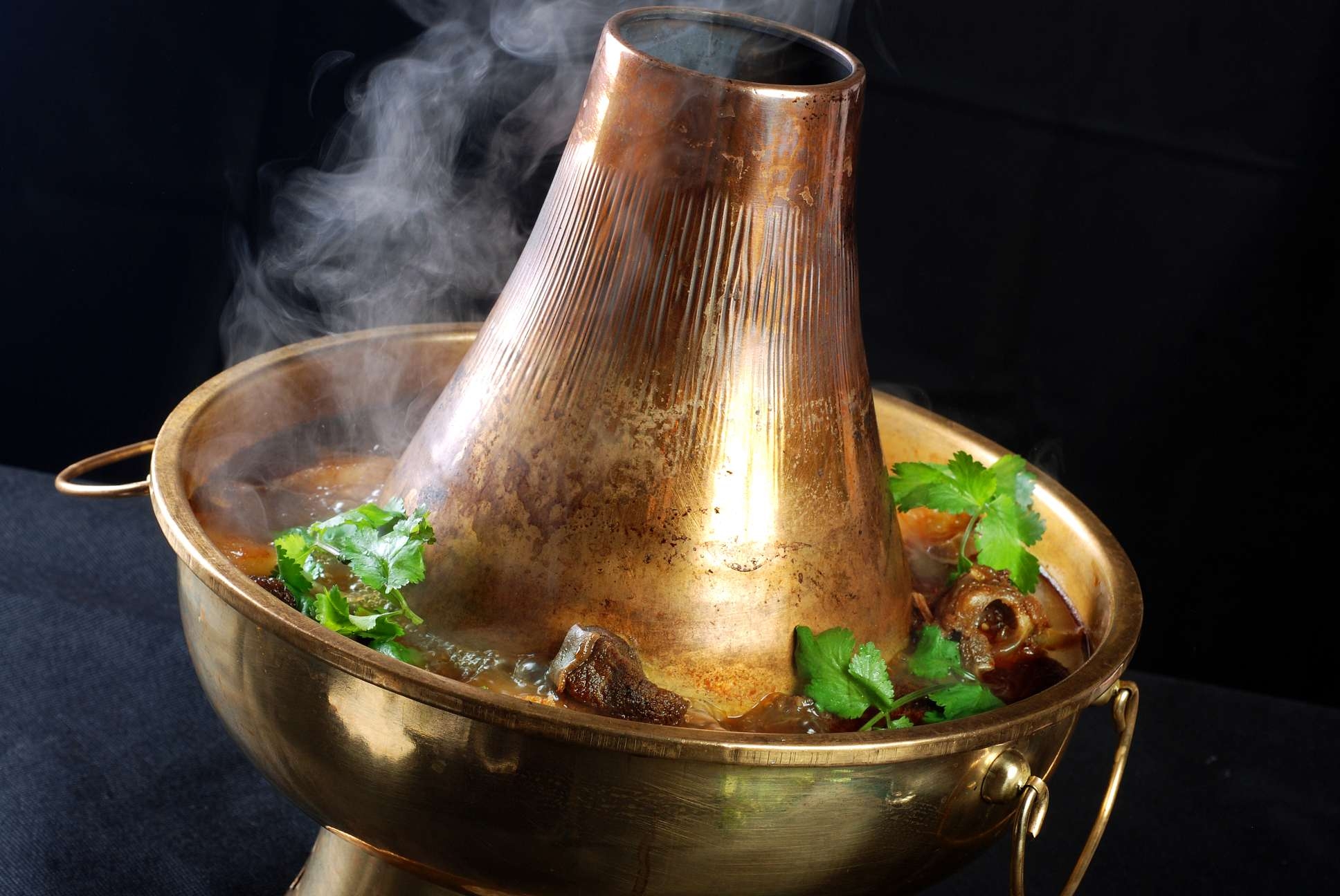 高清图片餐饮美食川菜铜锅麂子高清图片805