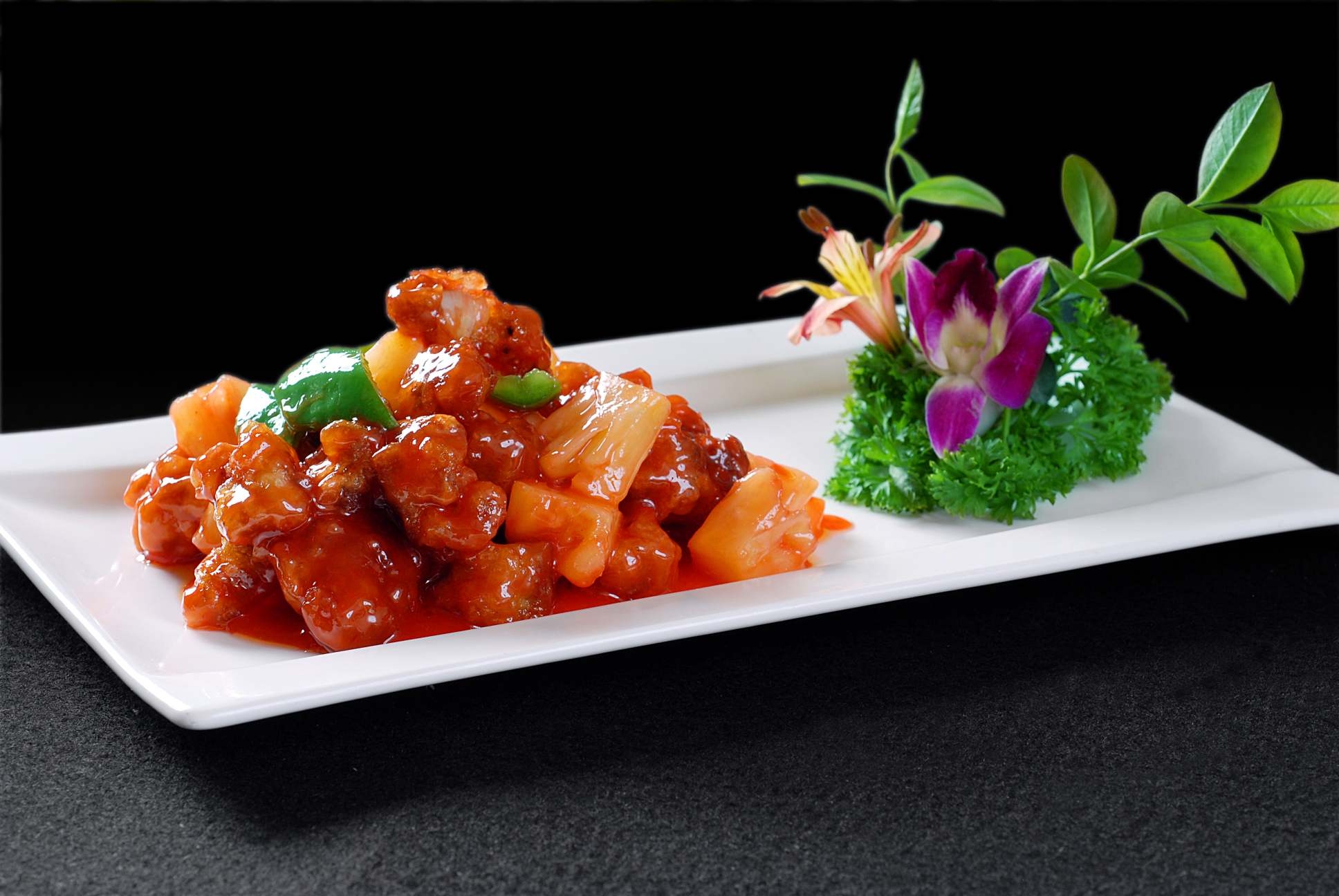 餐饮美食川菜香菠小排高清图片896