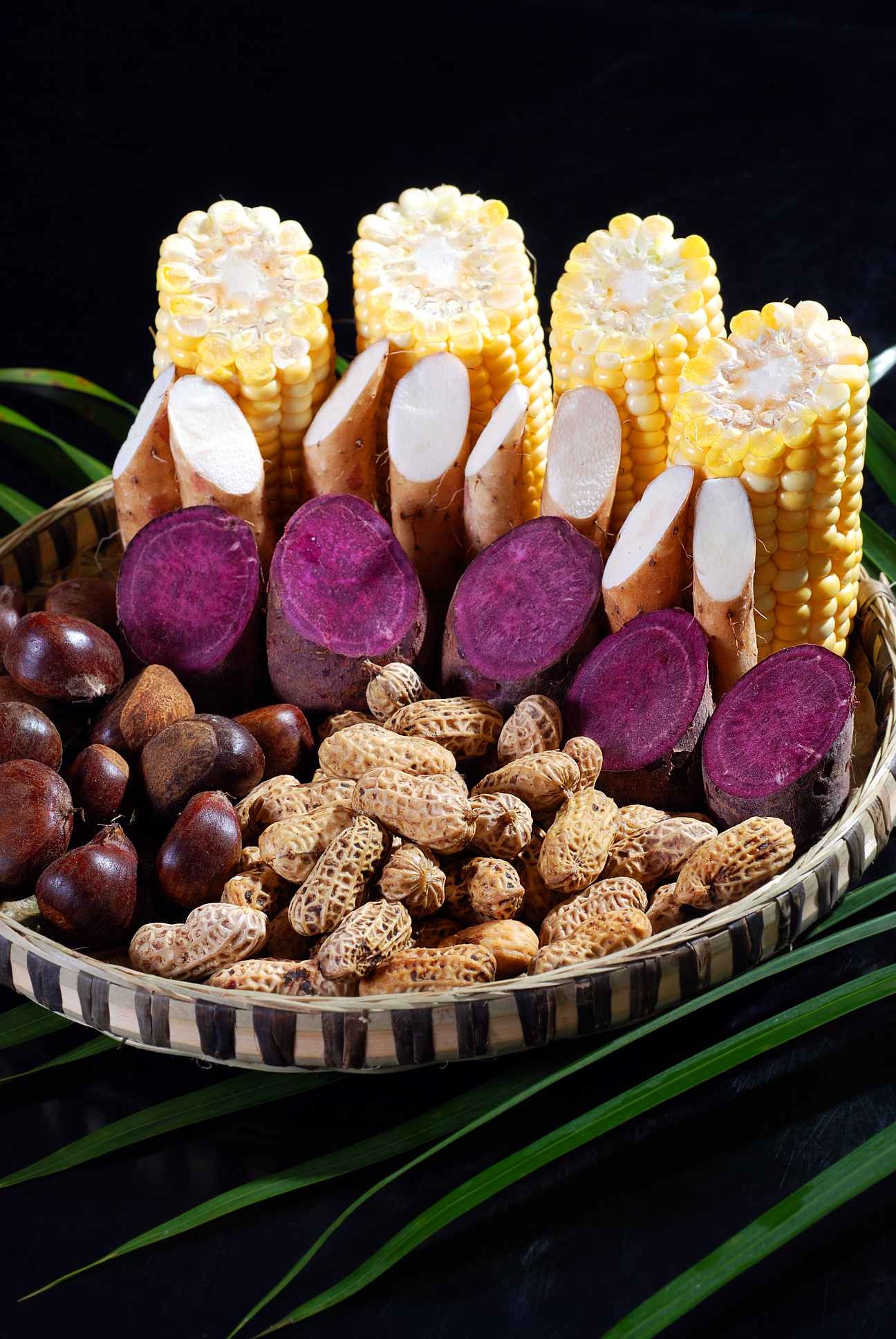 五谷丰登高清图片