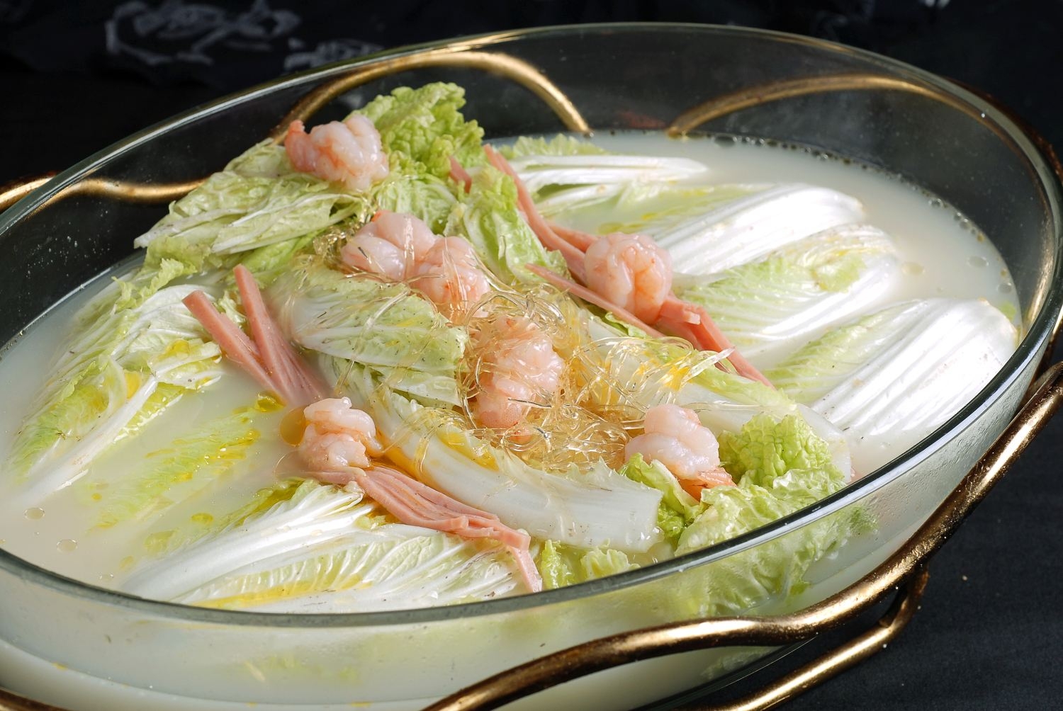 高清图片餐饮美食川菜顶汤娃娃菜高清图片