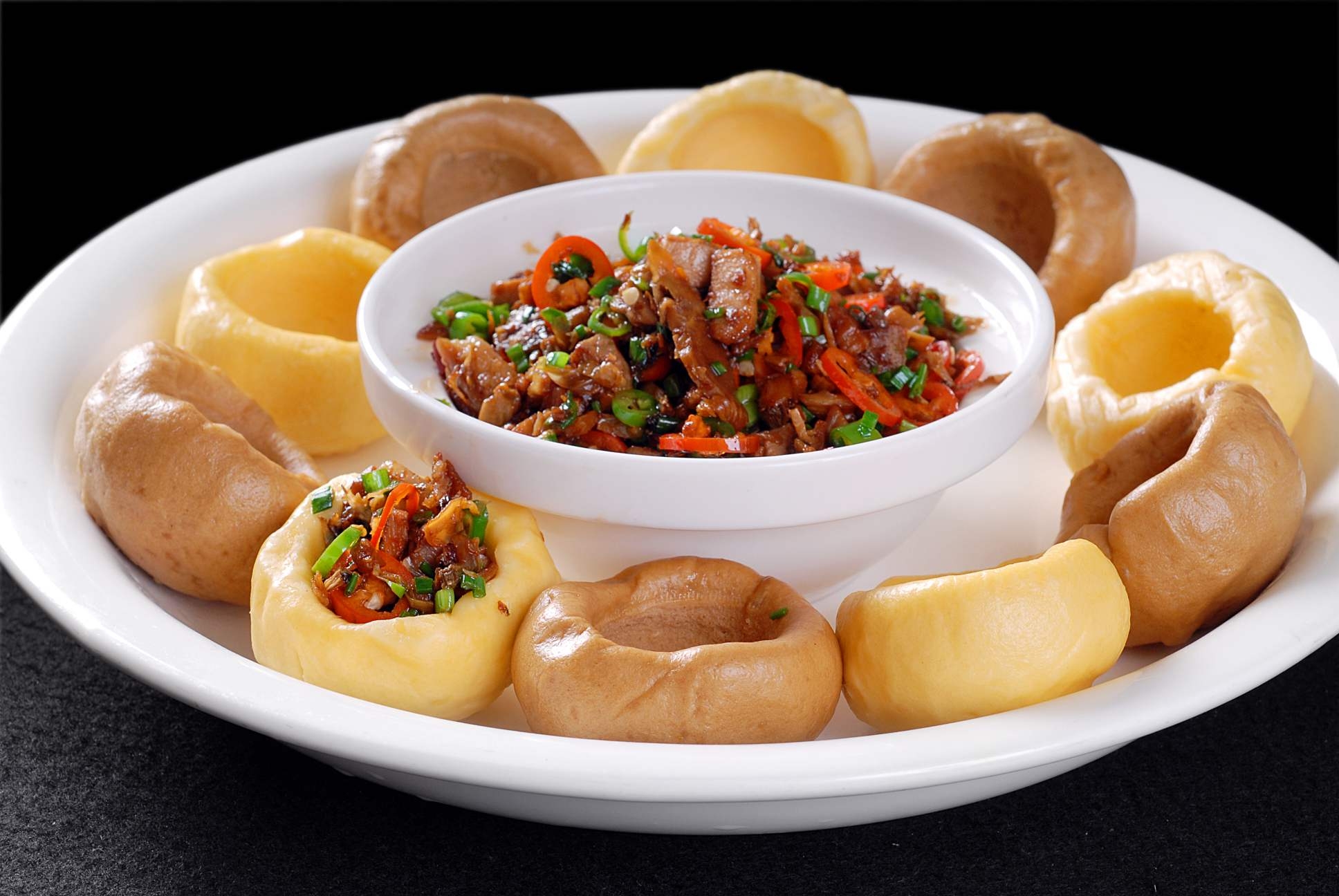 高清图片餐饮美食川菜杂粮包高清图片