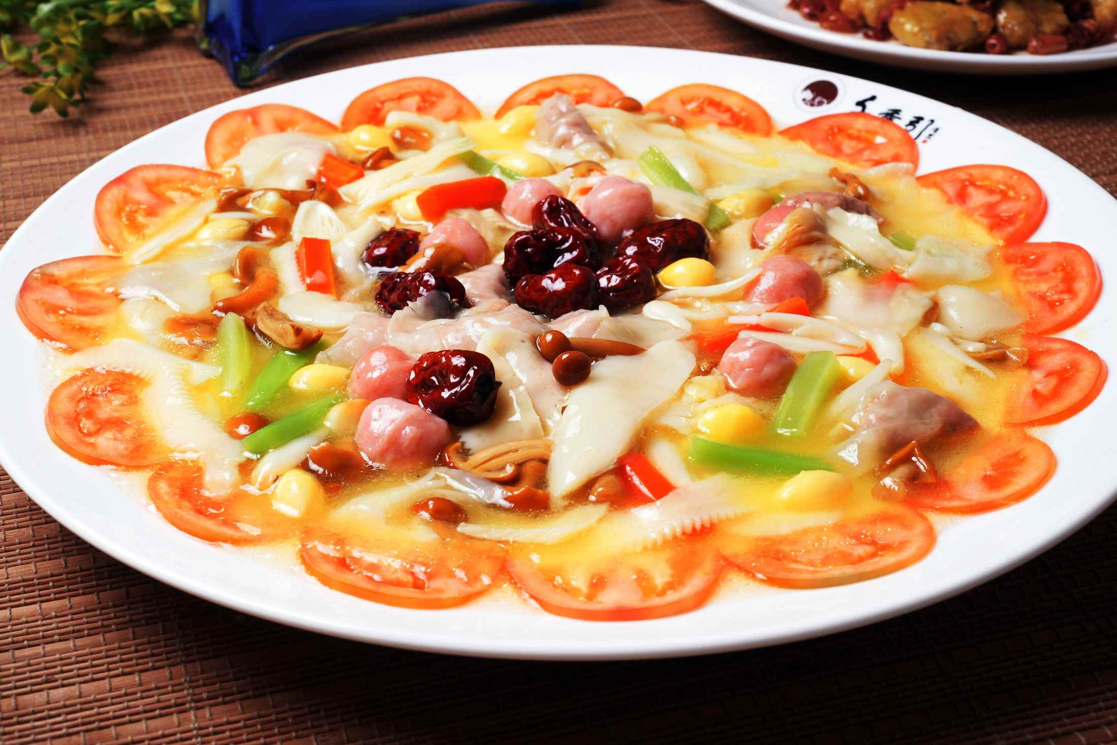 餐饮美食千香什锦宣传图片灯箱