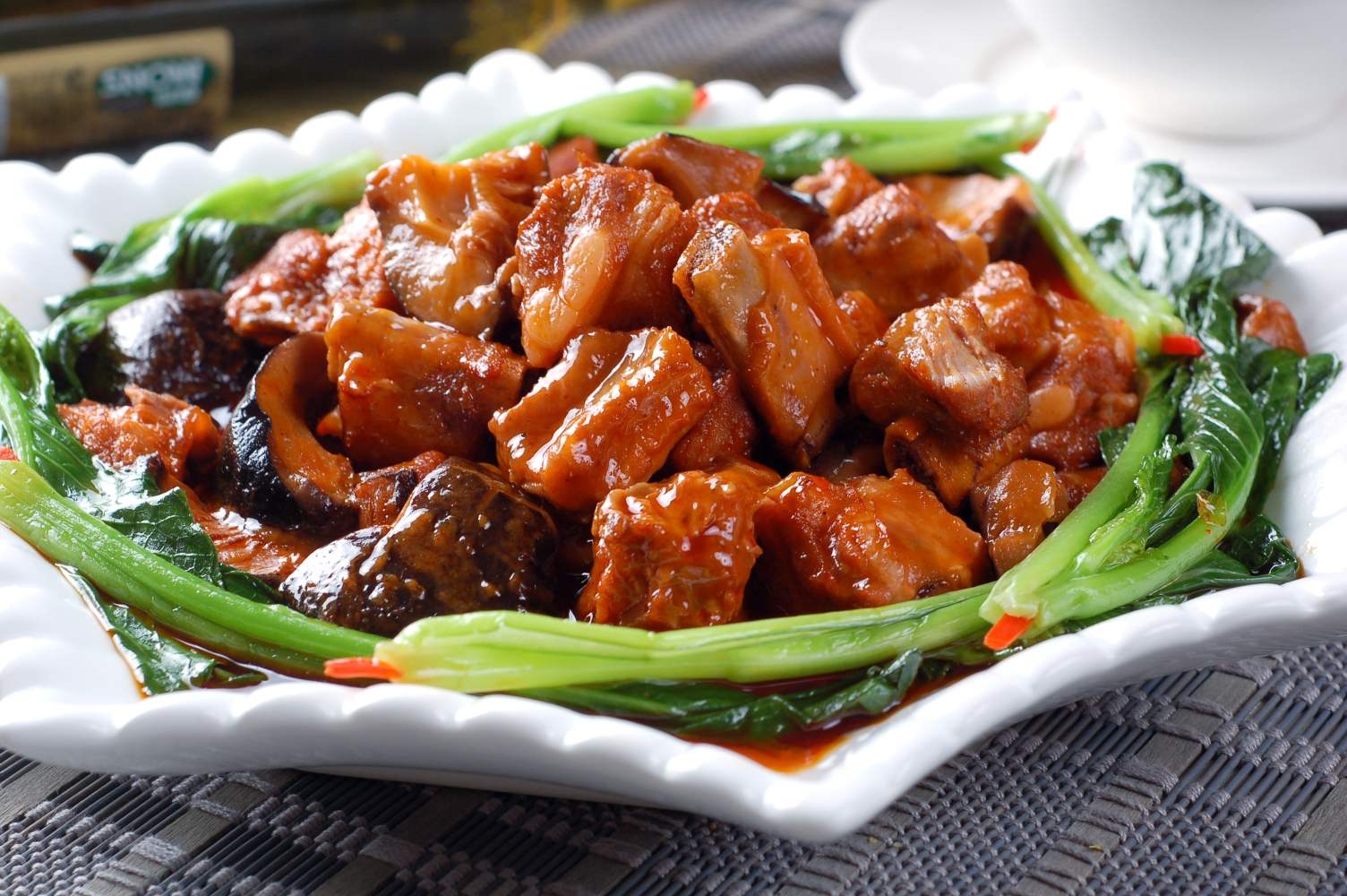 香菇排骨高清图片