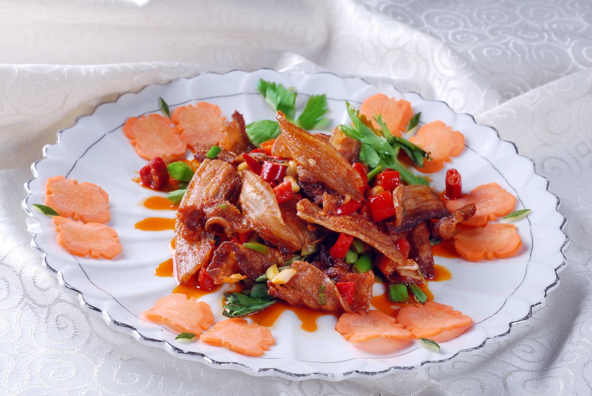 餐饮美食川菜小炒小吃小炒杂山羊高清图片925