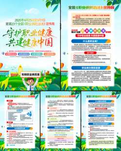 2026职业病防护法宣传周海报