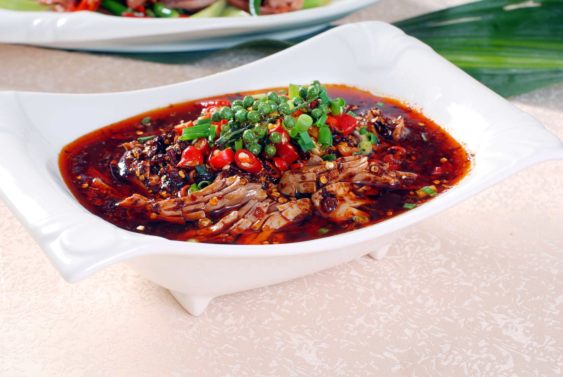 餐饮美食川菜油焖腰花高清图片971