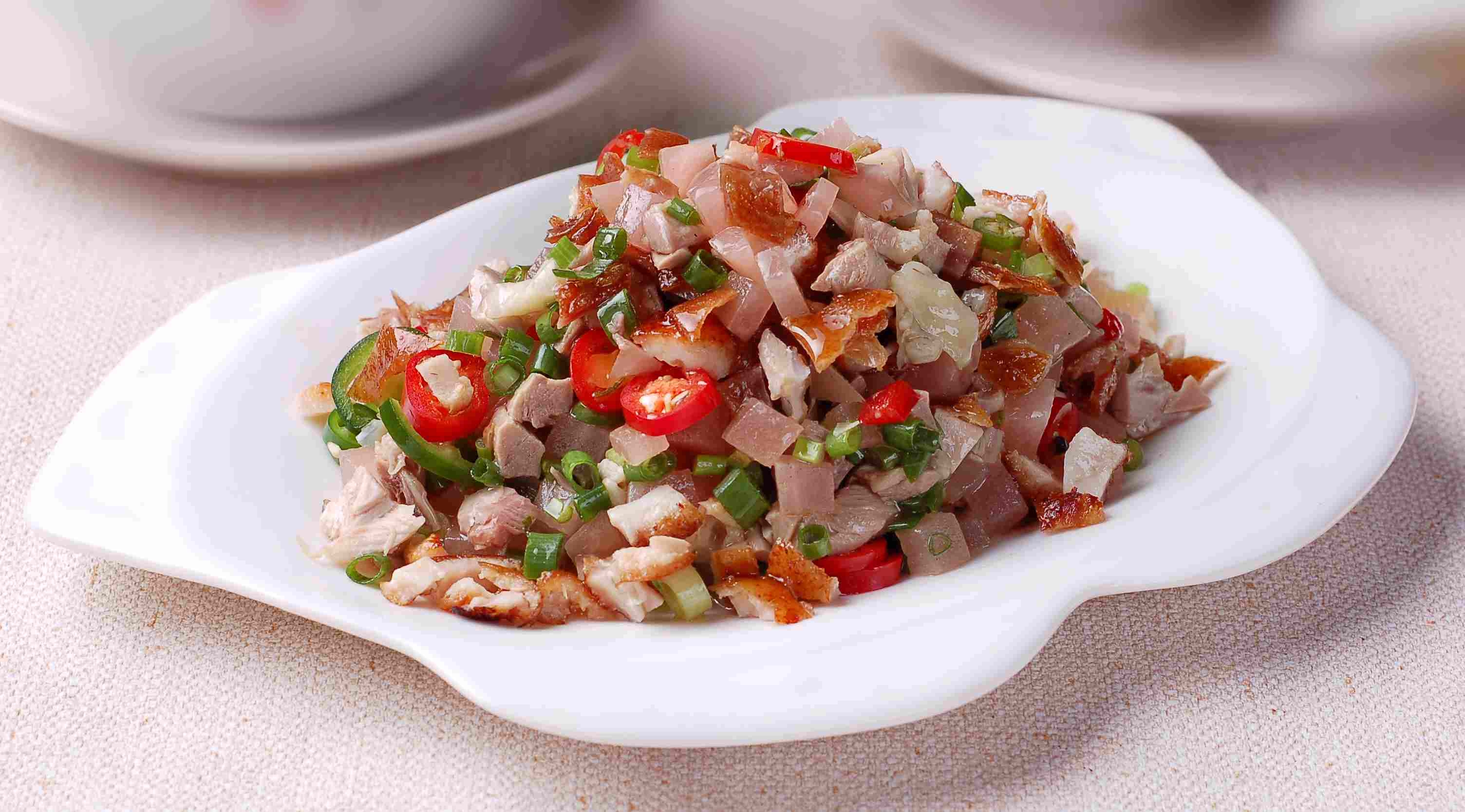 泡菜碎米鸭高清图片