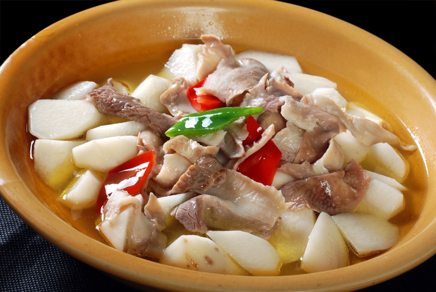 餐饮美食山药肚片宣传图片灯箱