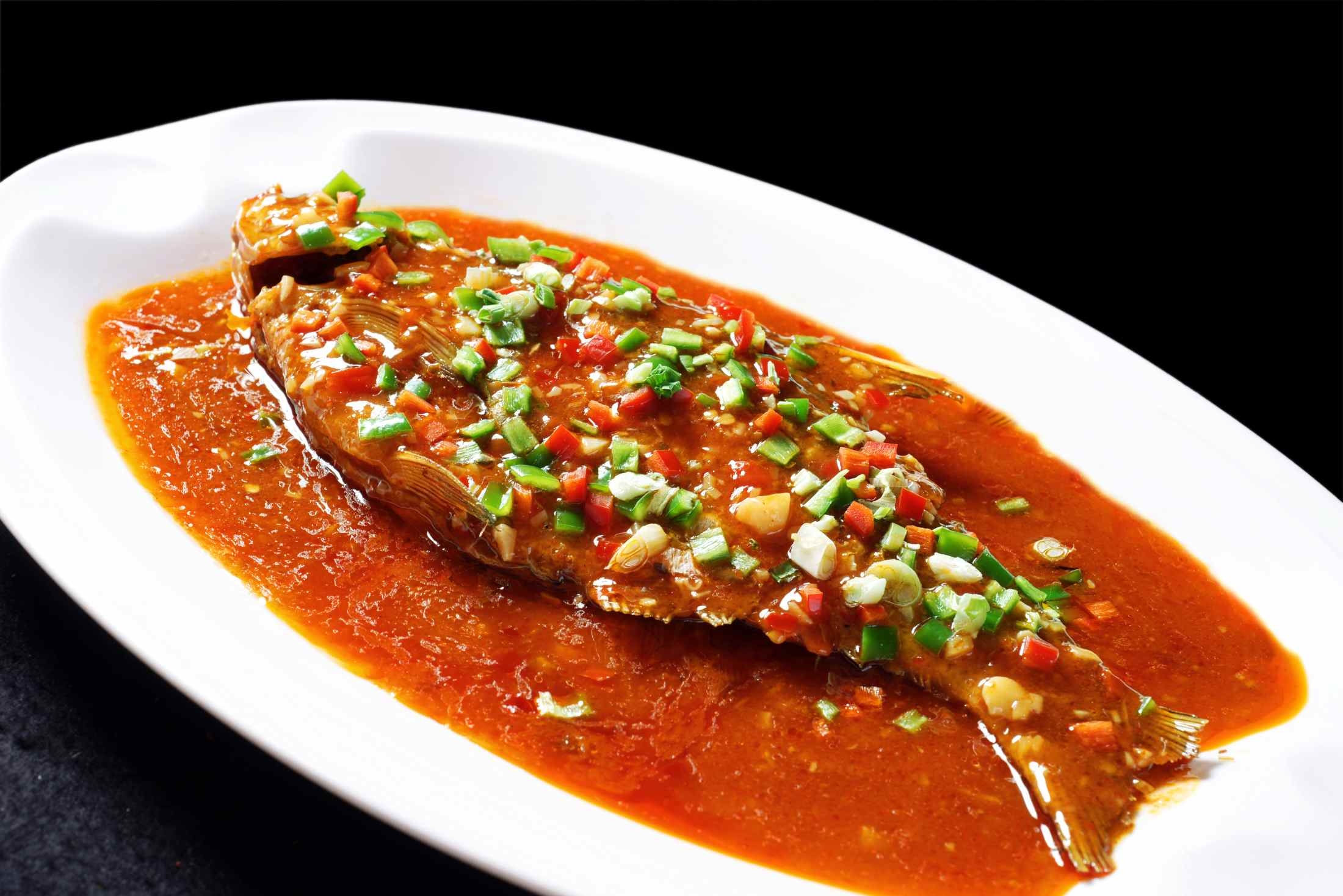 高清图片餐饮美食川菜湘红烧武昌鱼高清图片904