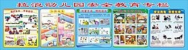 幼儿园安全教育专栏展板