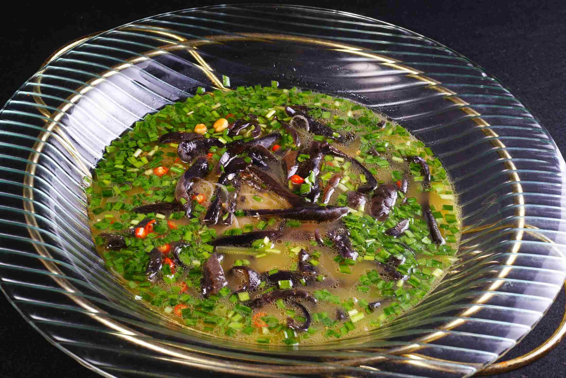 餐饮美食金汤大乌参宣传图片灯箱