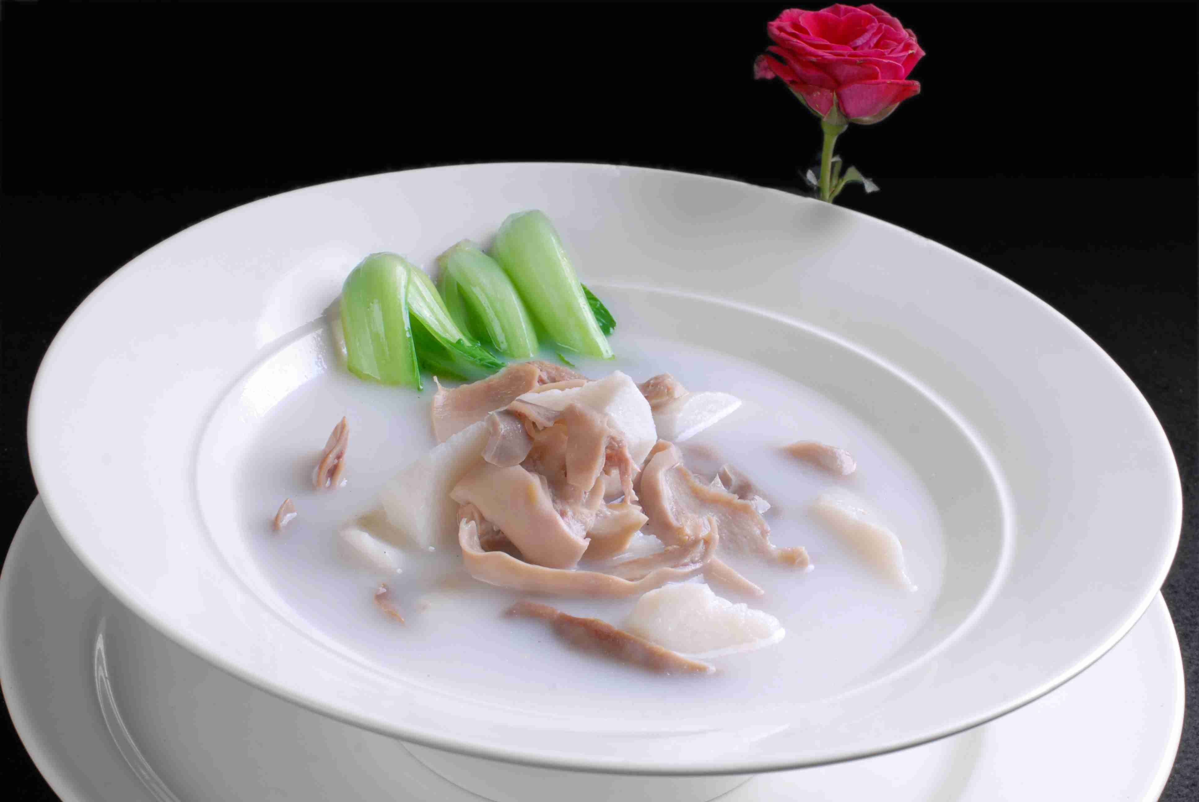 餐饮美食山药烩猪肚(1)宣传图片灯箱